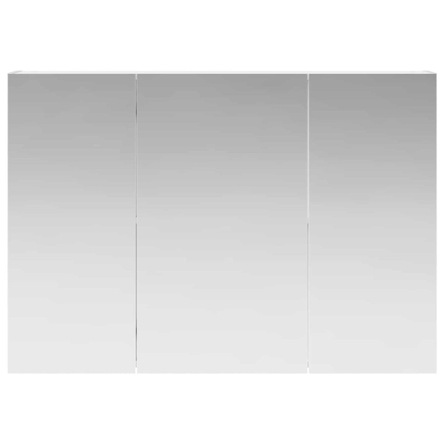 Bathroom Mirror Cabinet White 100 x 14.5 x 70 cm