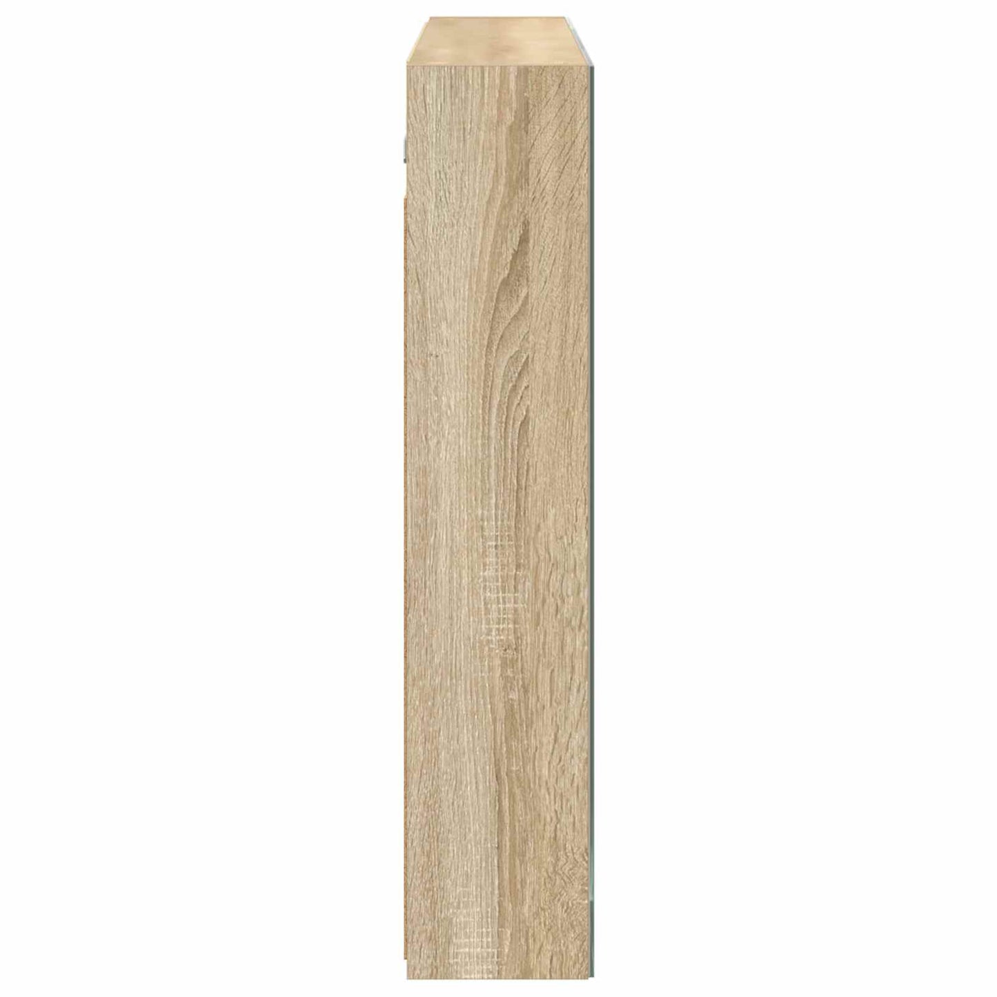 Bathroom Mirror Cabinet Sonoma Oak 100 x 14.5 x 70 cm
