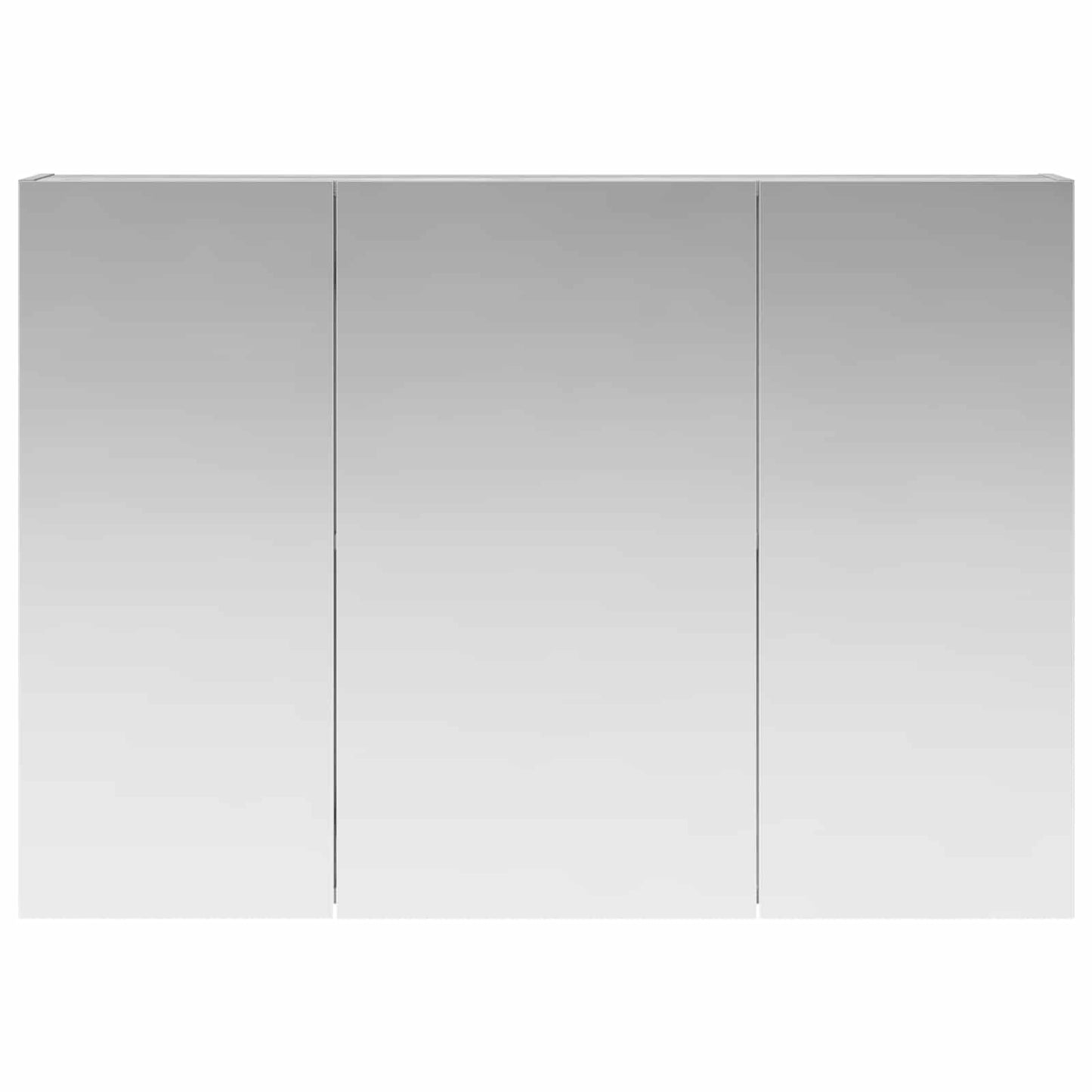 Bathroom Mirror Cabinet Grey Sonoma 100 x 14.5 x 70 cm