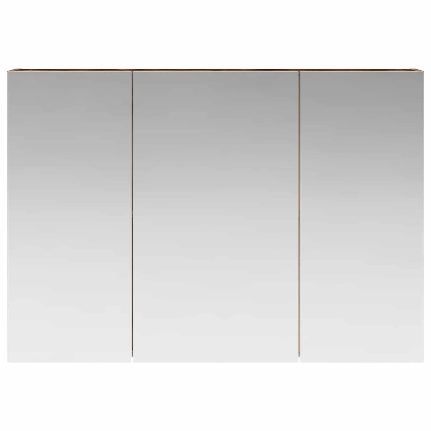Bathroom Mirror Cabinet Old Wood 100 x 14.5 x 70 cm