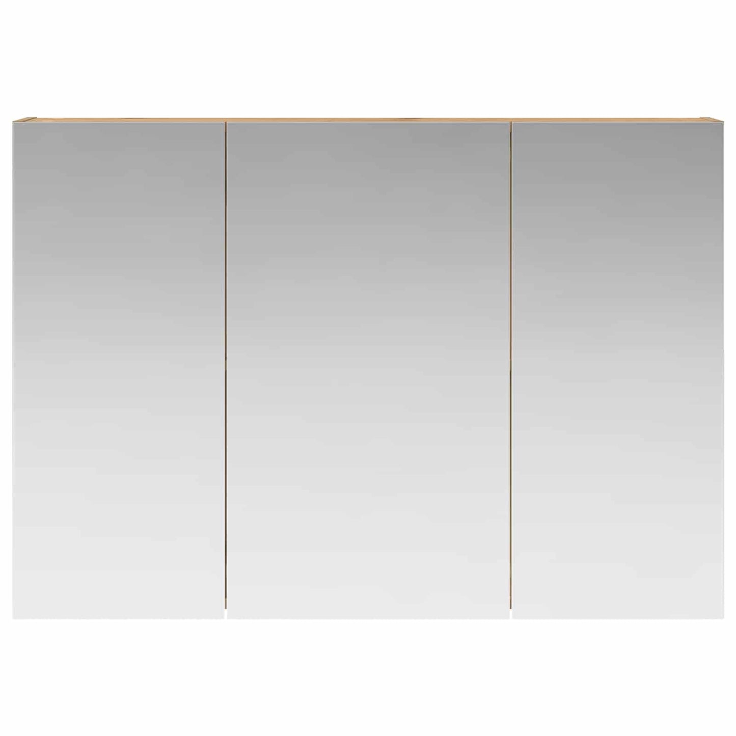 Bathroom Mirror Cabinet Artisian Oak 100 x 14.5 x 70 cm