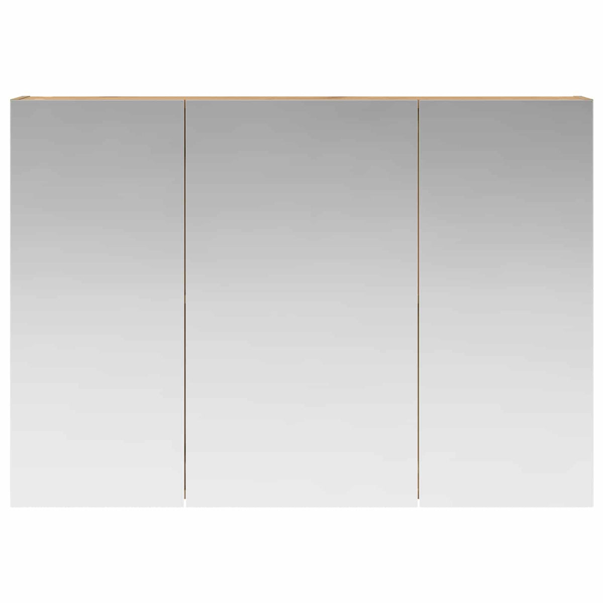 Bathroom Mirror Cabinet Artisan Oak 100 x 14.5 x 70 cm