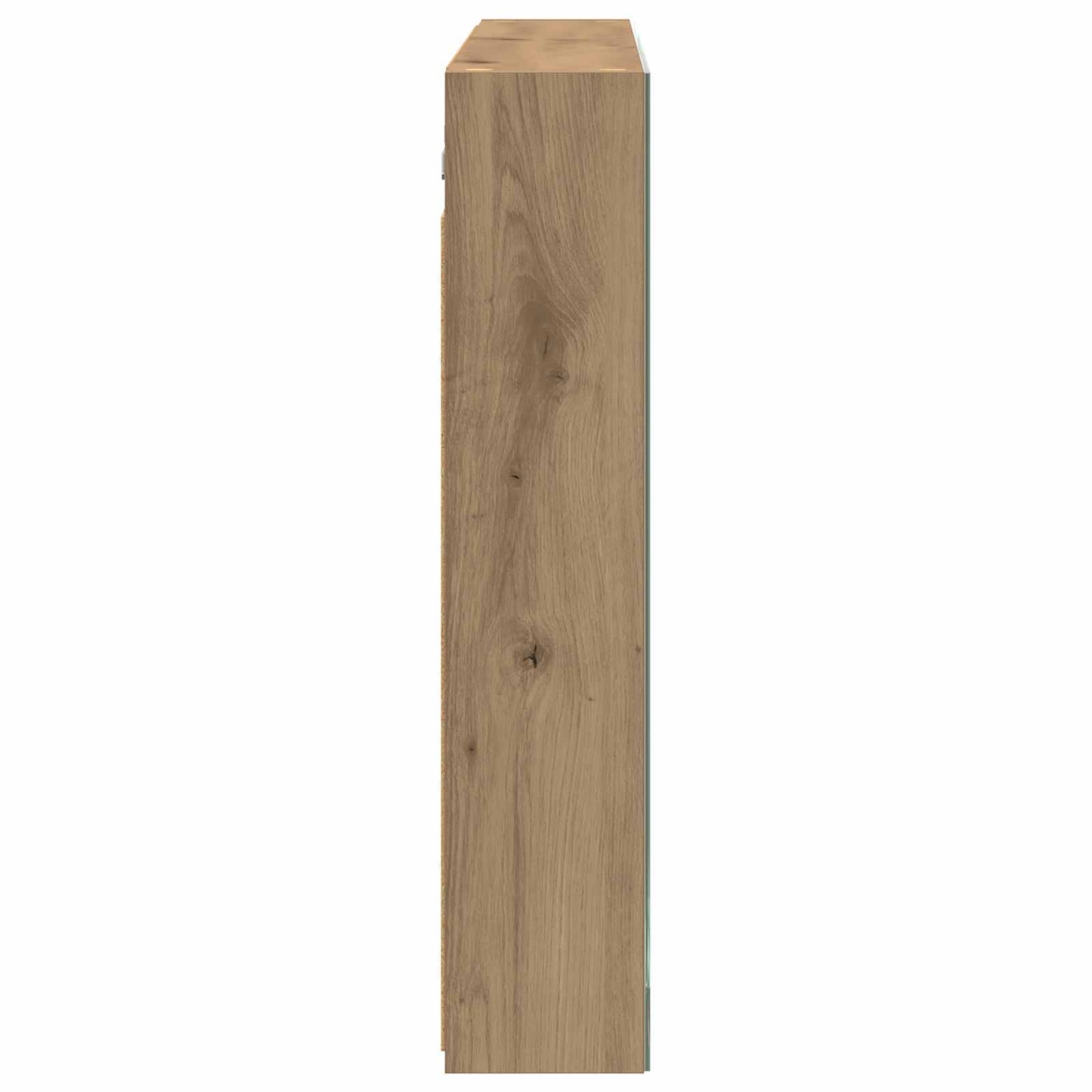 Bathroom Mirror Cabinet Artisian Oak 100 x 14.5 x 70 cm