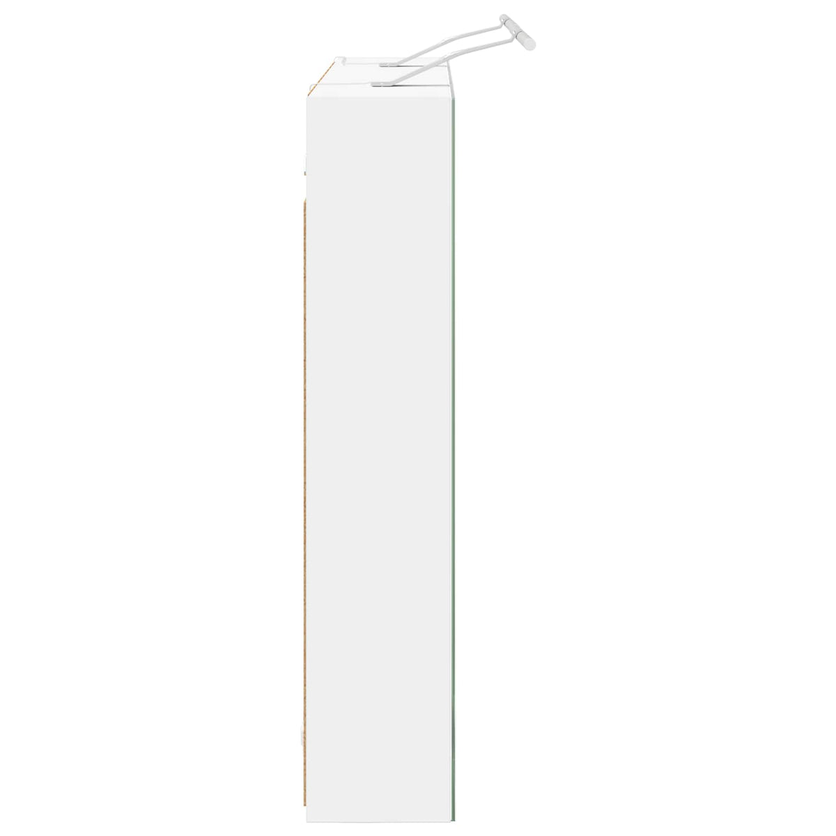 Bathroom Mirror Cabinet White 100 x 14.5 x 70 cm