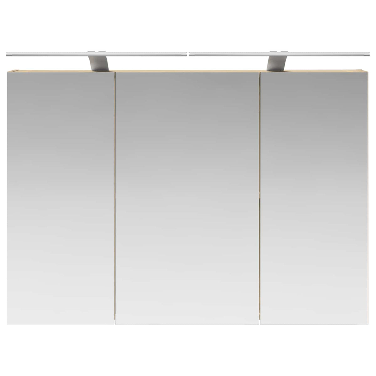 Bathroom Mirror Cabinet Sonoma Oak 100 x 14.5 x 70 cm