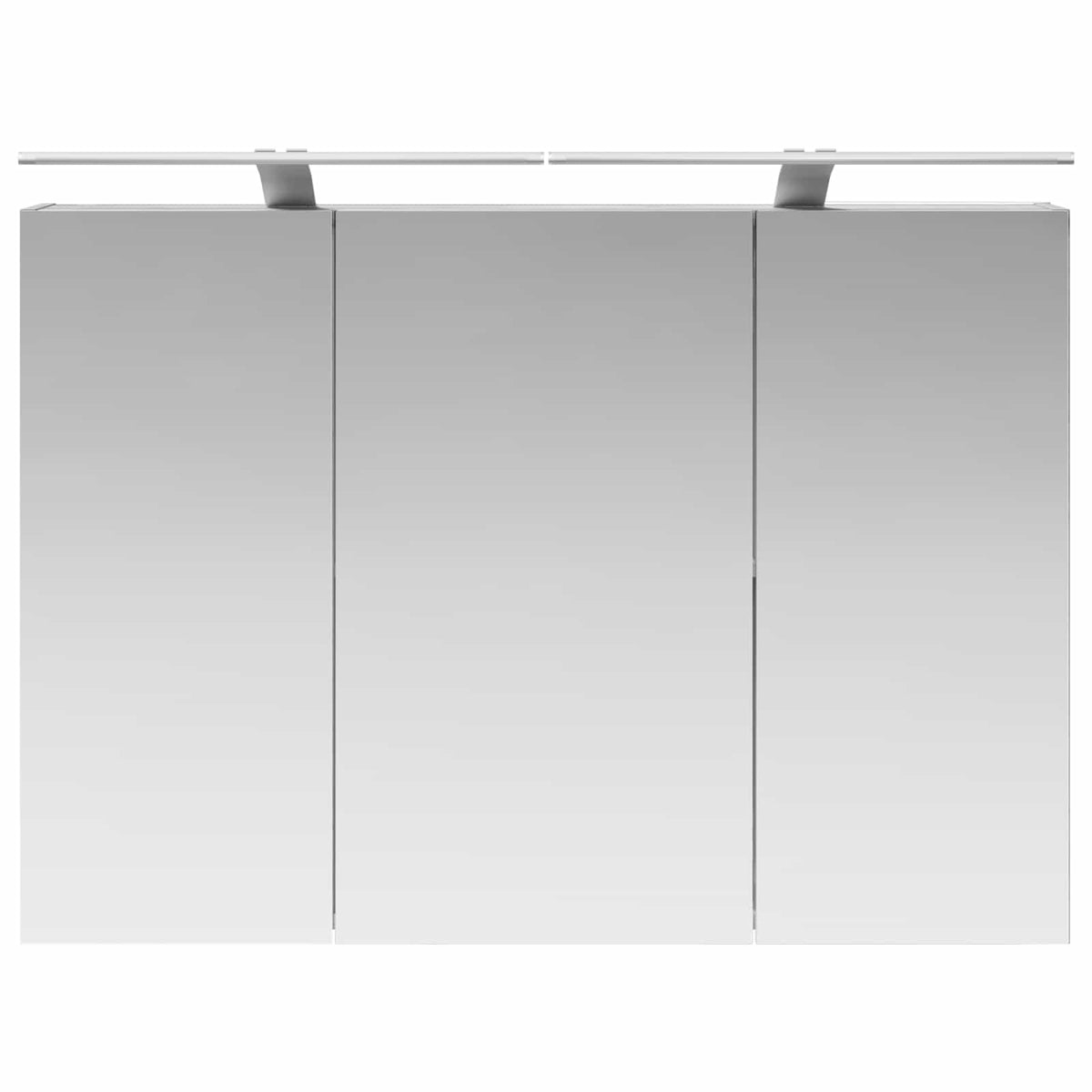 Bathroom Mirror Cabinet Grey Sonoma 100 x 14.5 x 70 cm