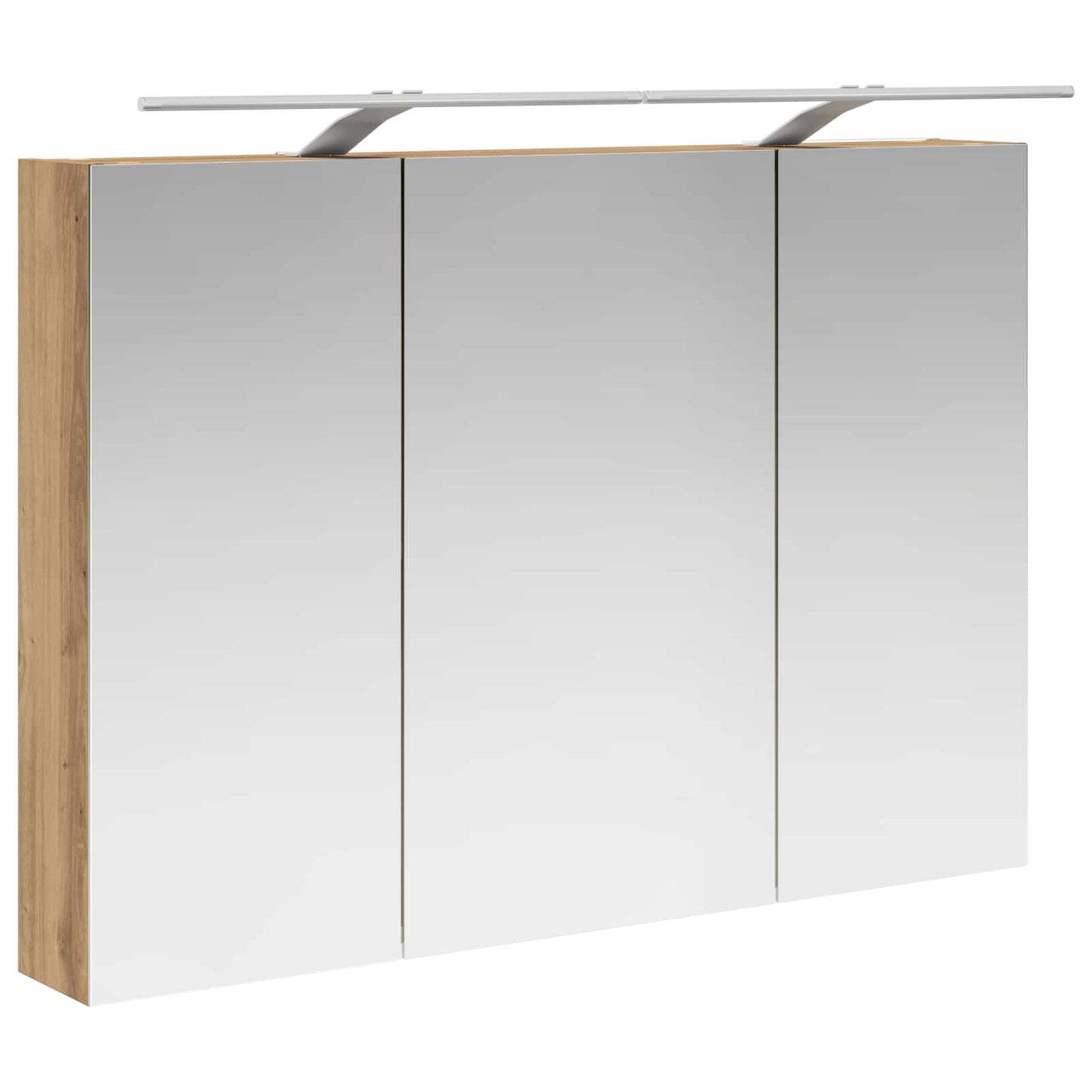 Bathroom Mirror Cabinet Artisan Oak 100 x 14.5 x 70 cm