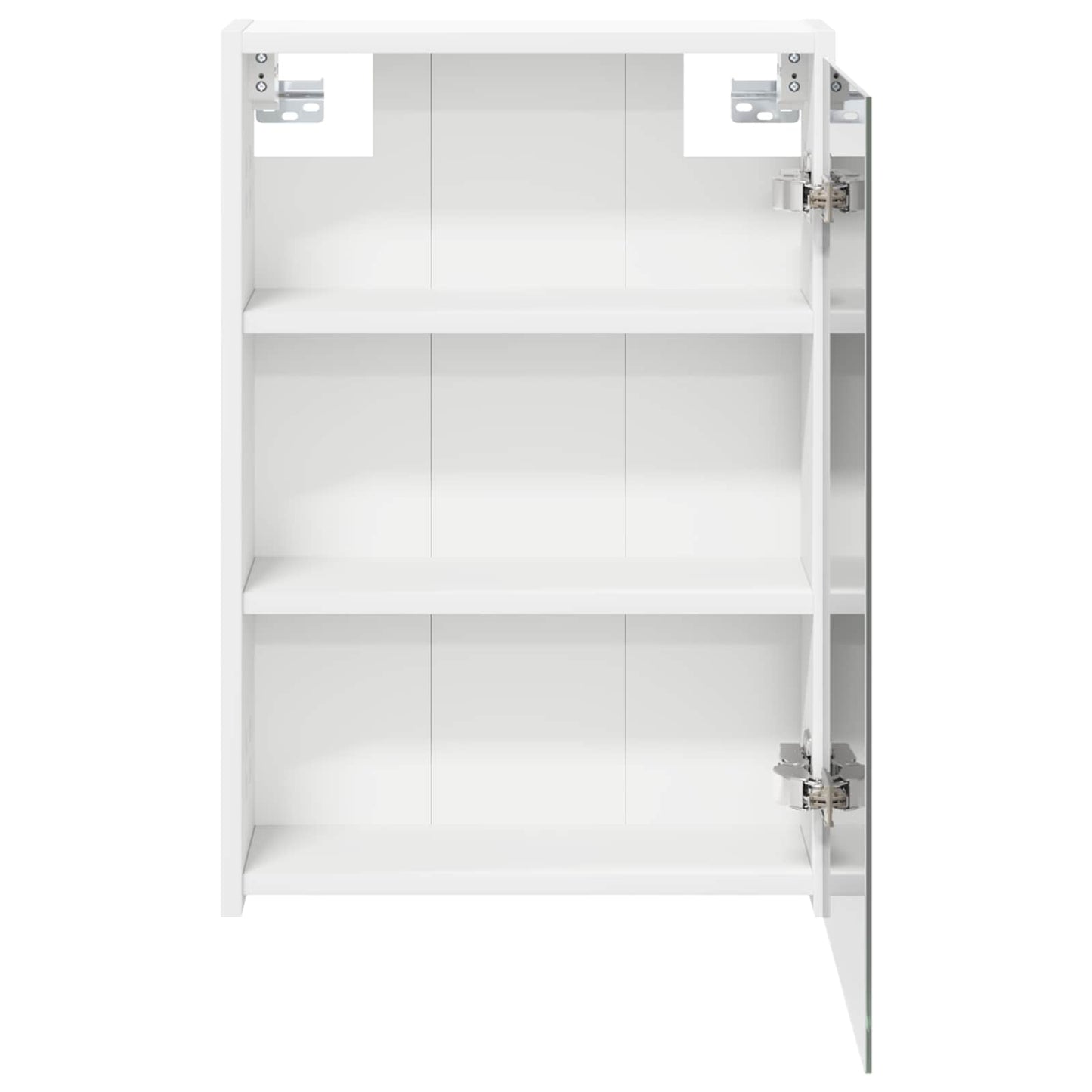 Bathroom Mirror Cabinet White 43 x 16 x 62.5 cm Engineered wood
