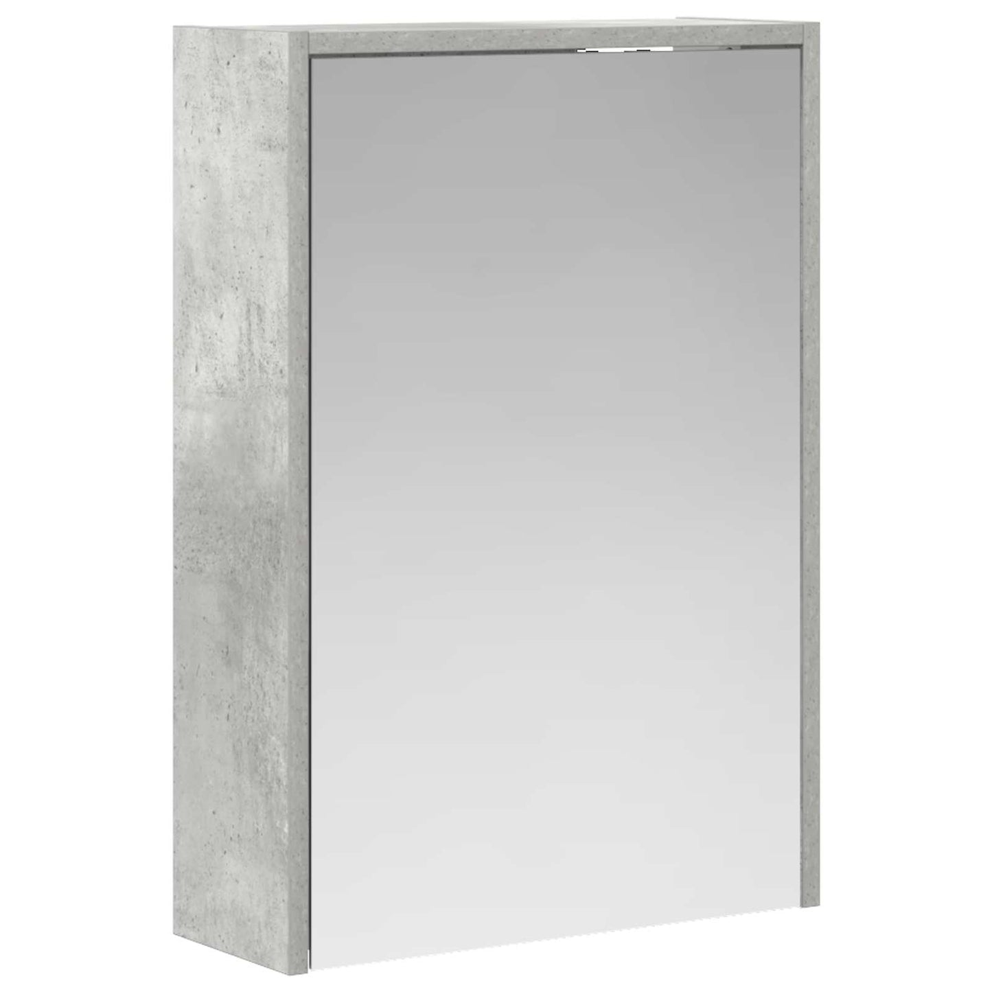 Bathroom Mirror Cabinet Concrete Grey 43 x 16 x 62.5 cm