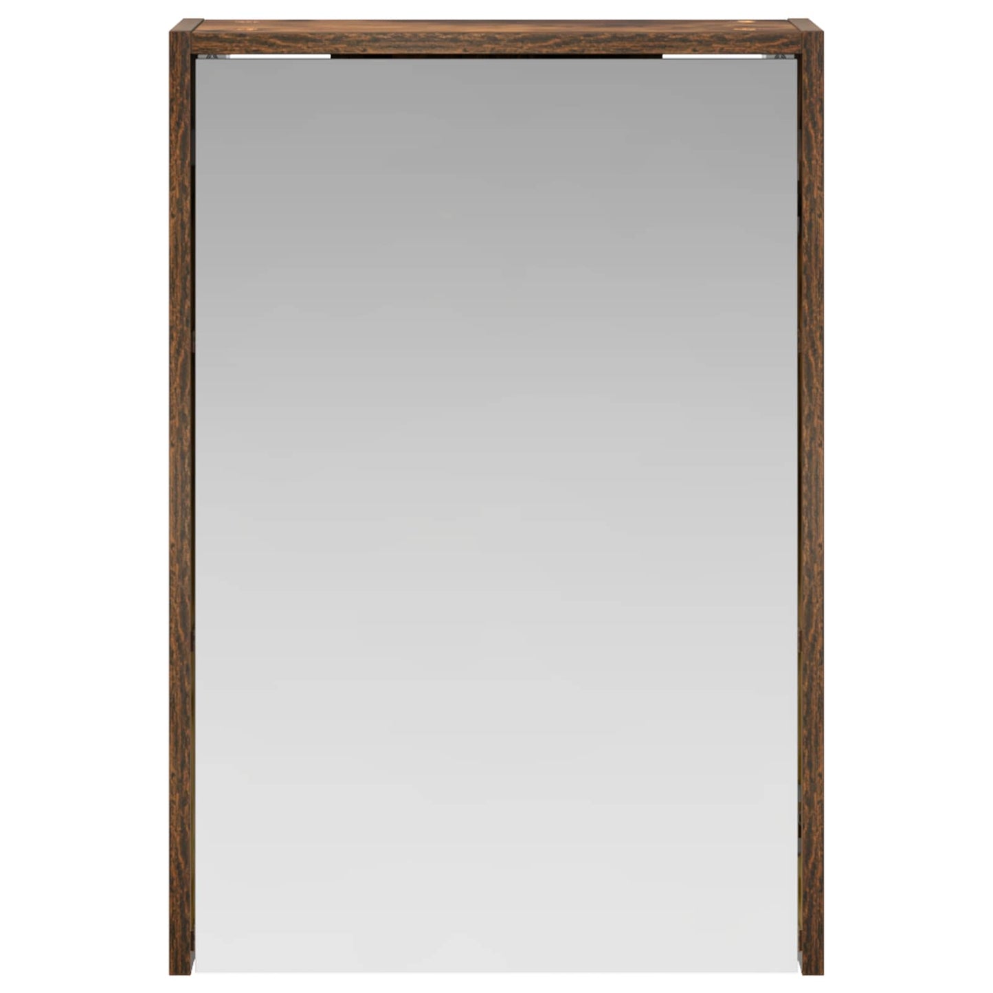 Bathroom Mirror Cabinet Smoked Oak 43 x 16 x 62.5 cm