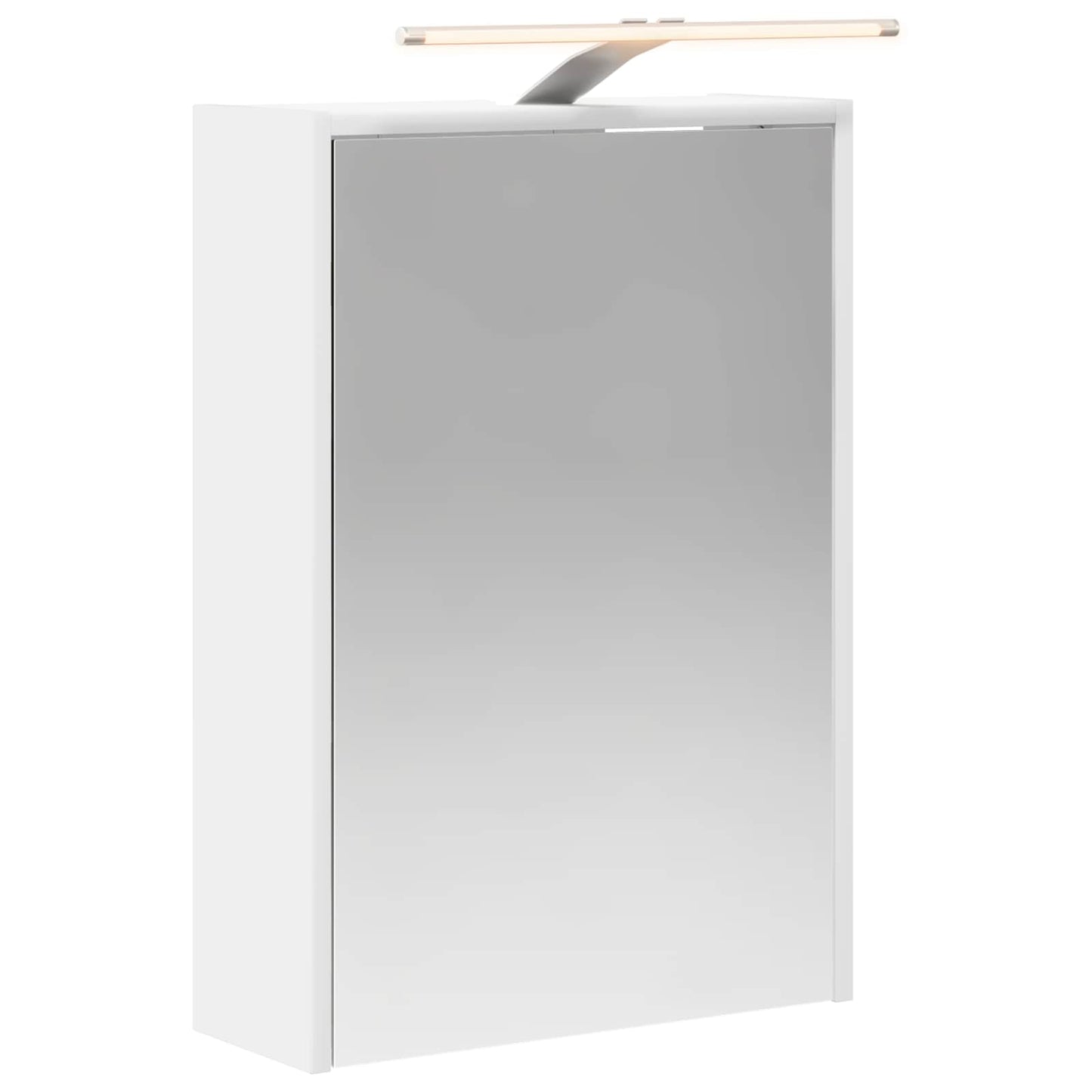 Bathroom Mirror Cabinet White 43 x 16 x 62.5 cm Engineered wood