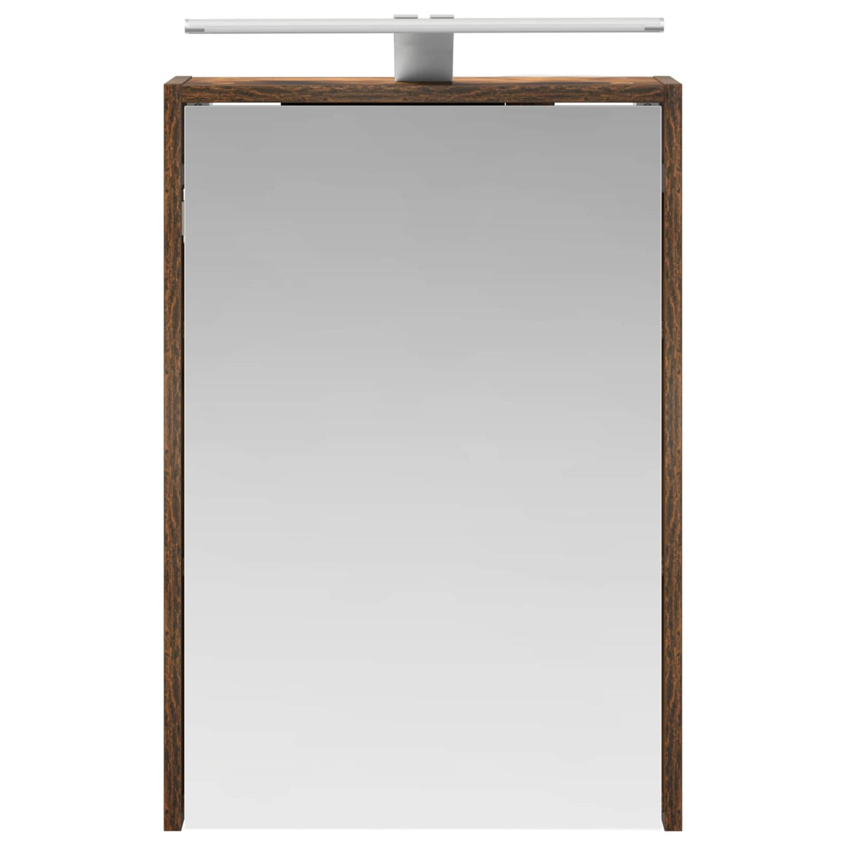 Bathroom Mirror Cabinet Smoked Oak 43 x 16 x 62.5 cm
