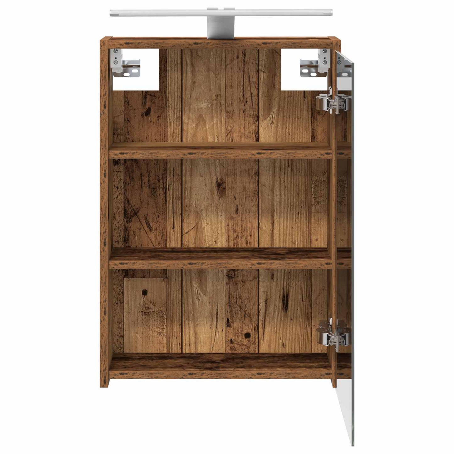 Bathroom Mirror Cabinet Old Wood 43 x 16 x 62.5 cm