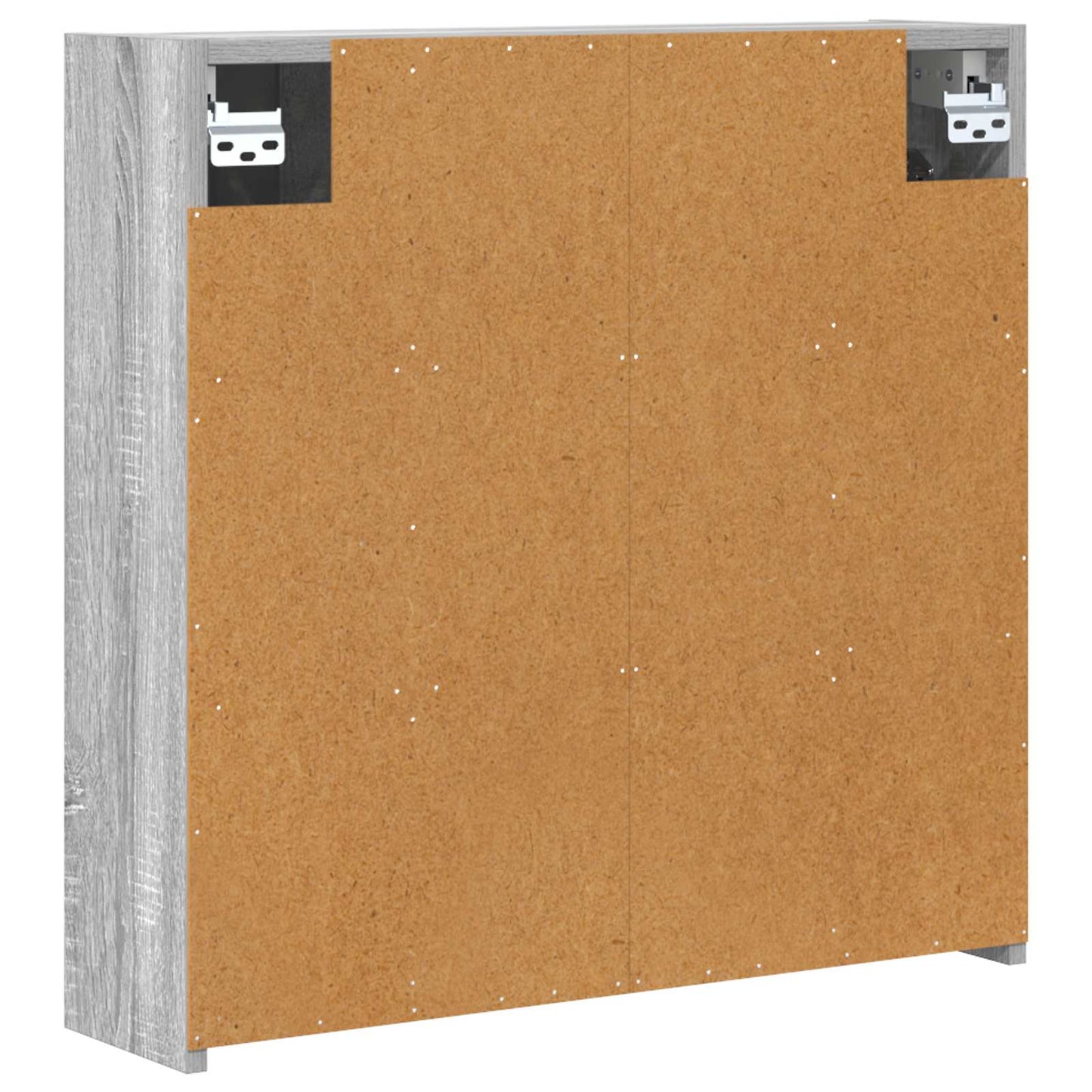 Bathroom Mirror Cabinet Grey Sonoma 63.5 x 16 x 62.5 cm