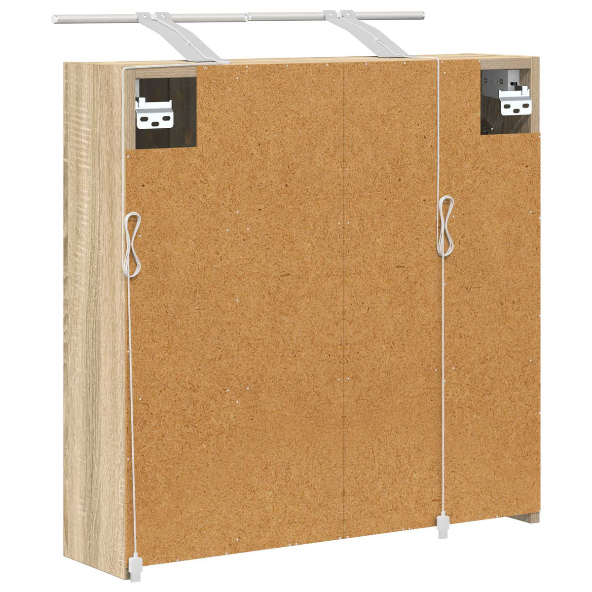 Bathroom Mirror Cabinet Sonoma Oak 63.5 x 16 x 62.5 cm