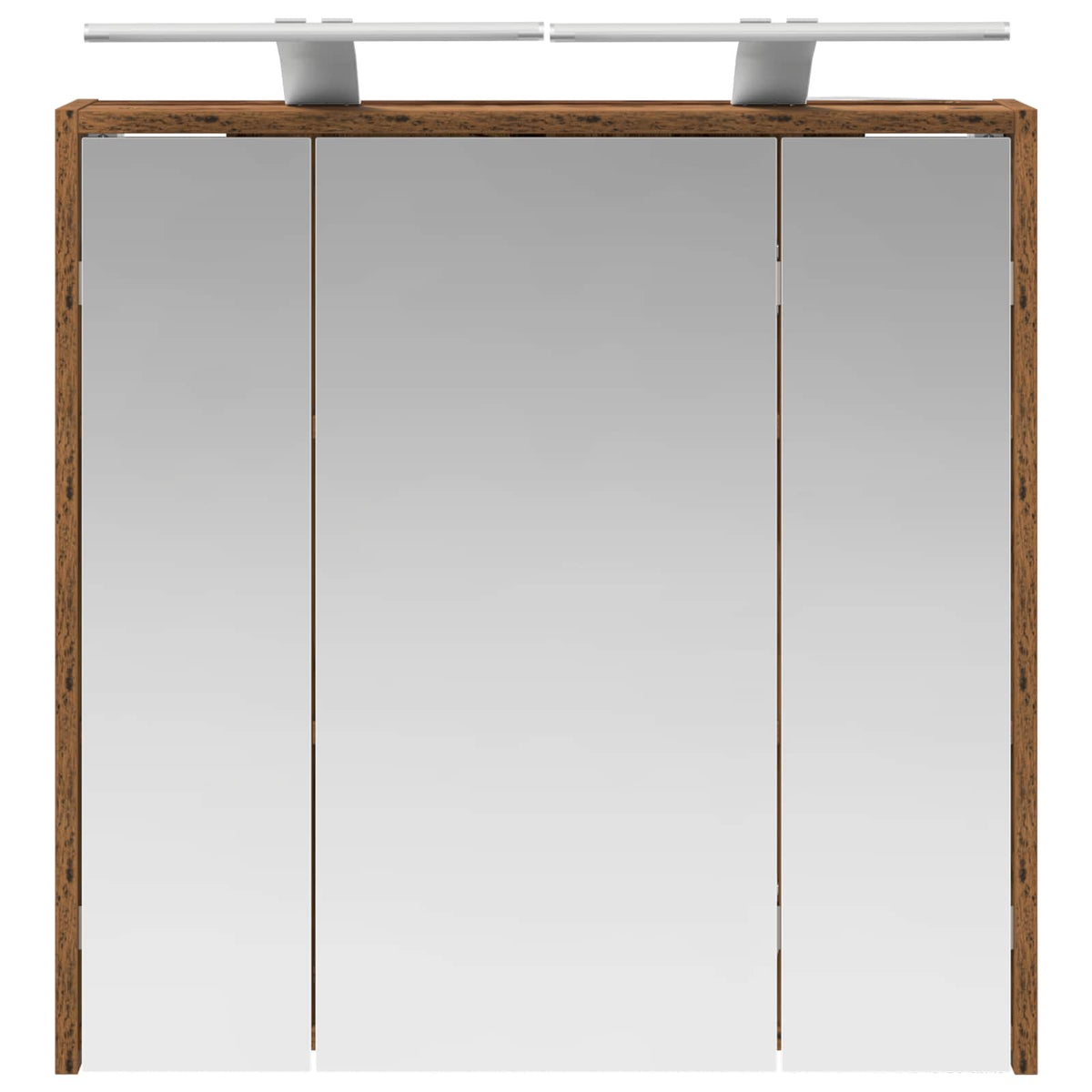 Bathroom Mirror Cabinet Old Wood 63.5 x 16 x 62.5 cm
