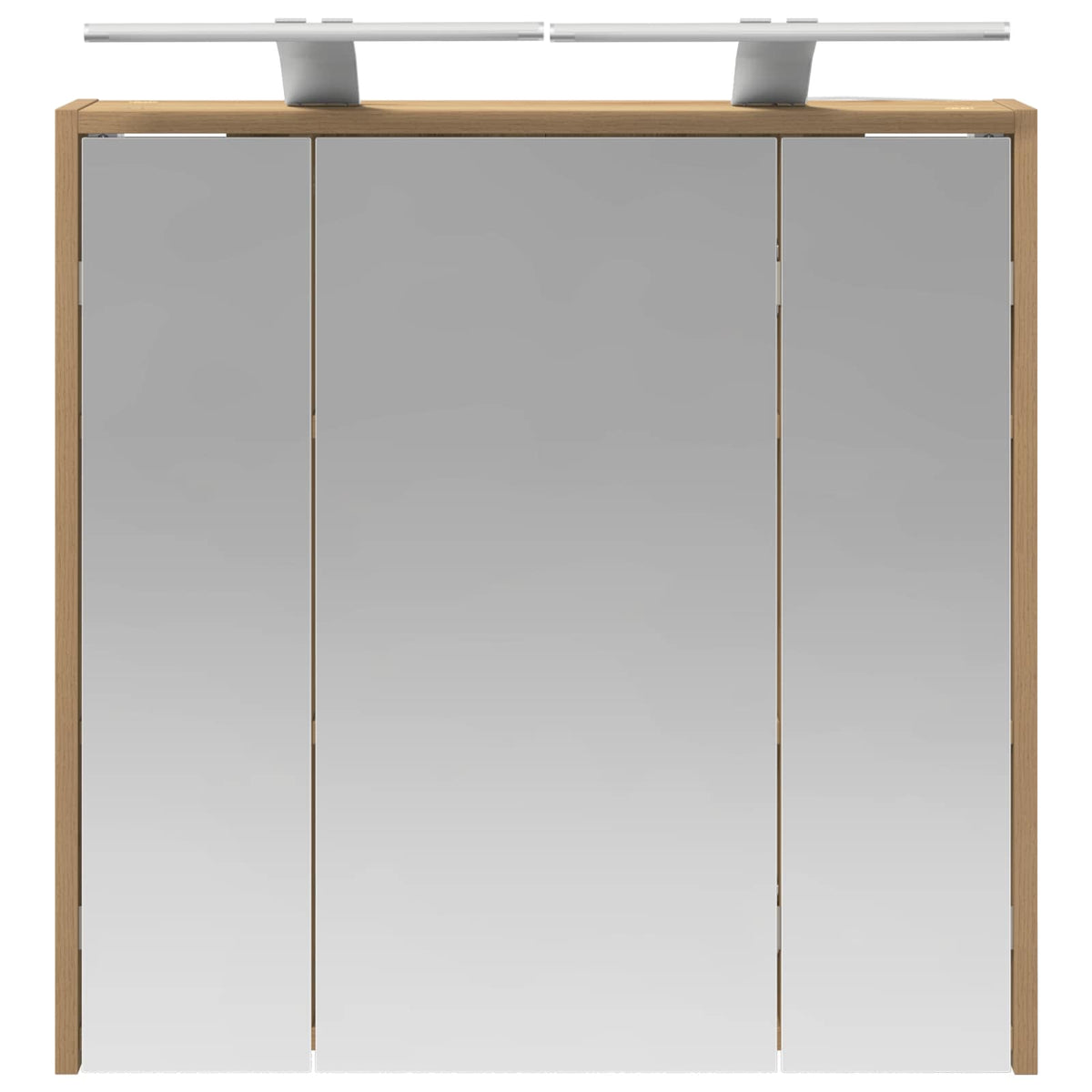 Bathroom Mirror Cabinet Artisian Oak 63.5 x 16 x 62.5 cm