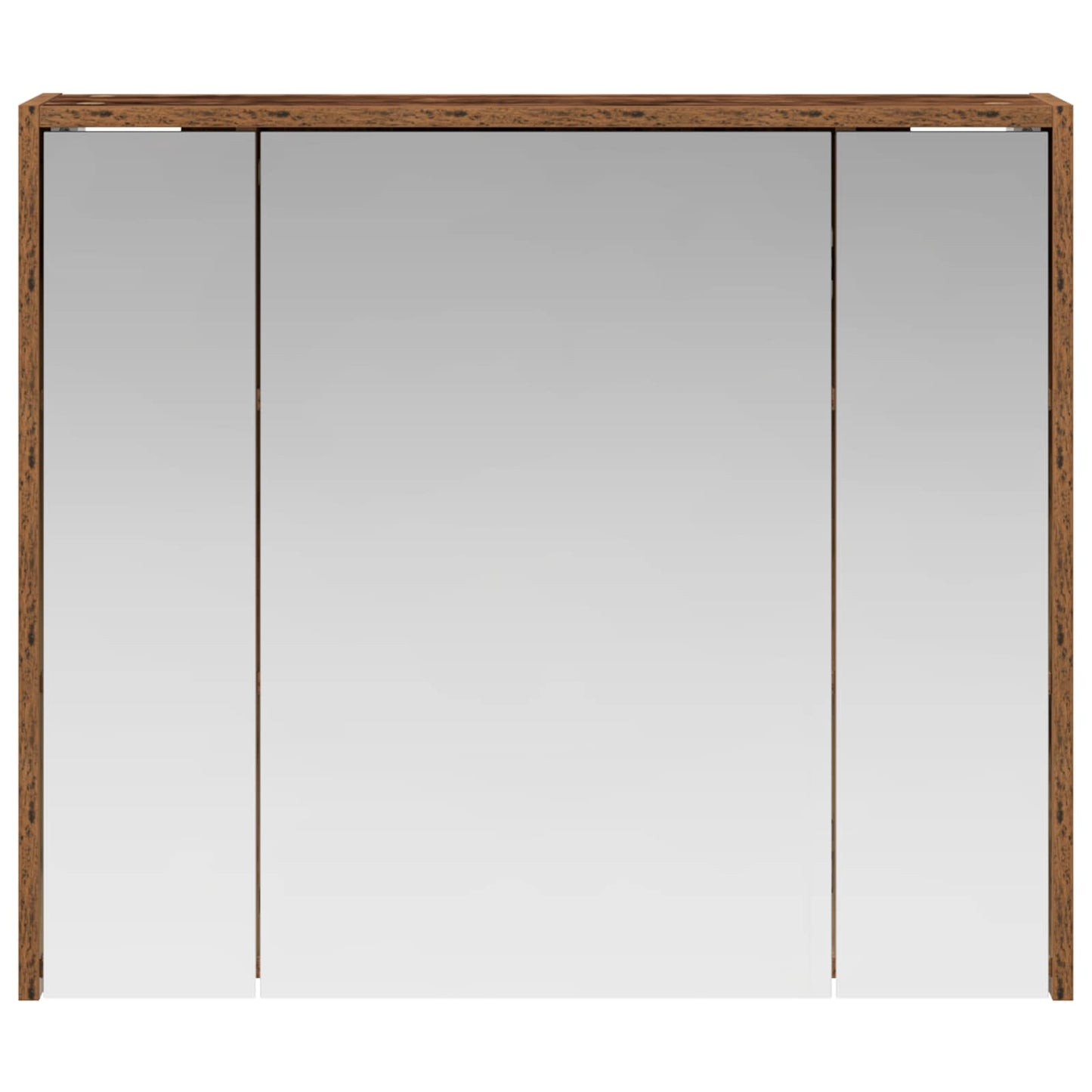 Bathroom Mirror Cabinet Old Wood 73.5 x 16 x 62.5 cm