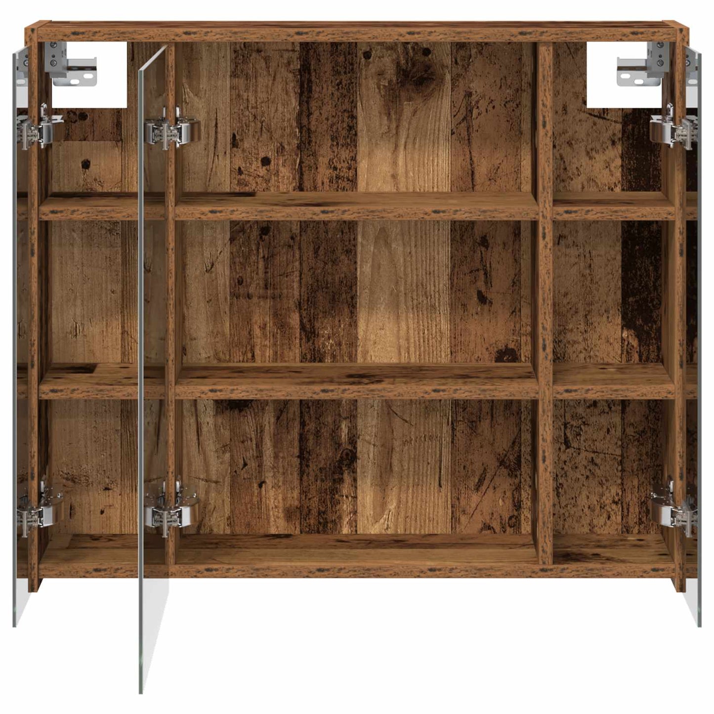 Bathroom Mirror Cabinet Old Wood 73.5 x 16 x 62.5 cm