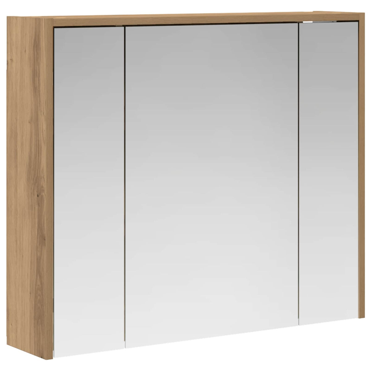 Bathroom Mirror Cabinet Artisian Oak 73.5 x 16 x 62.5 cm