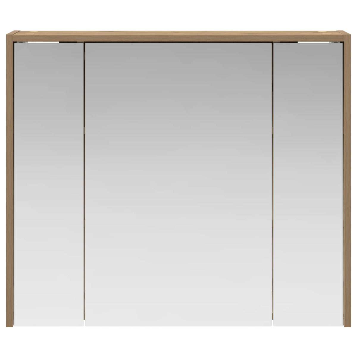 Bathroom Mirror Cabinet Artisian Oak 73.5 x 16 x 62.5 cm