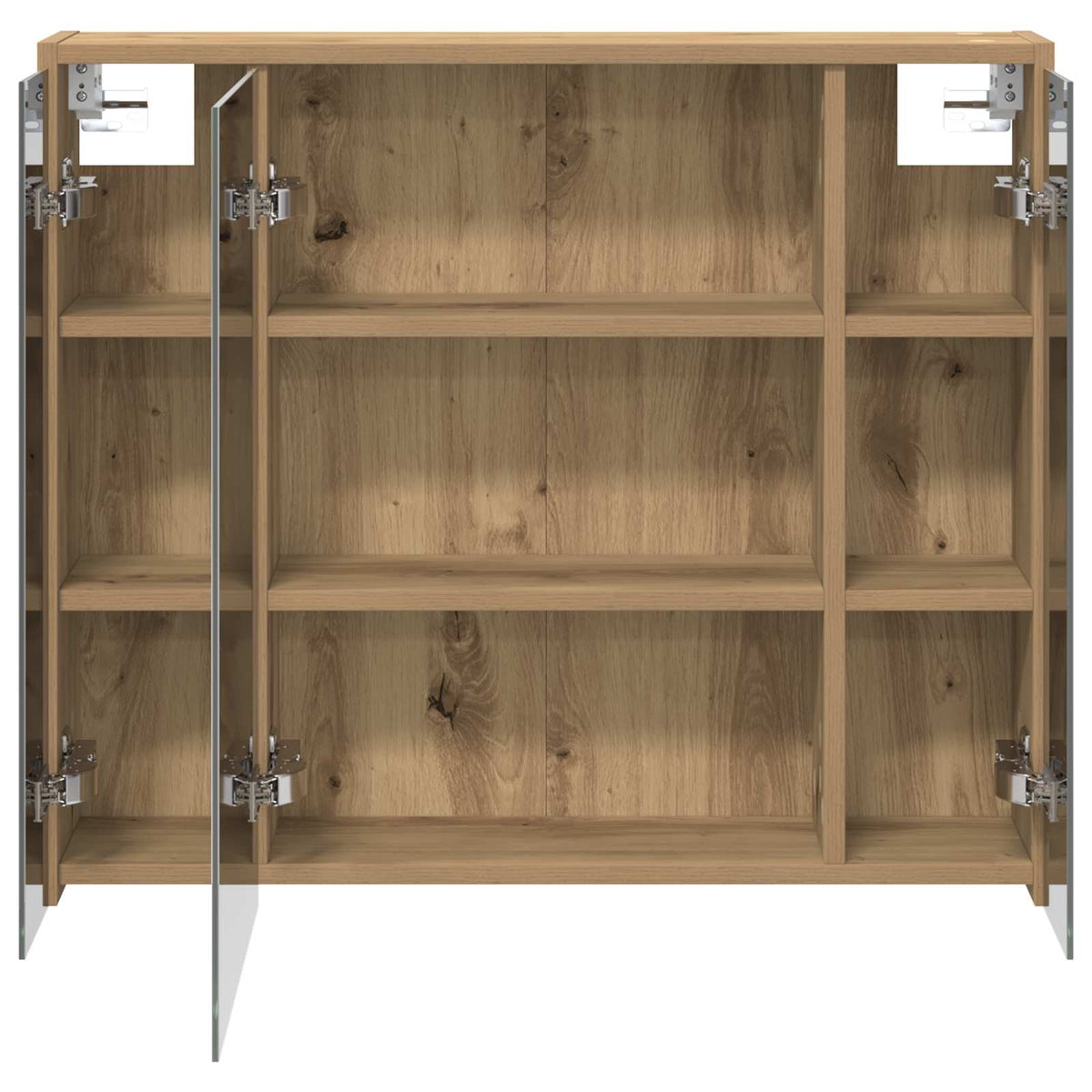 Bathroom Mirror Cabinet Artisian Oak 73.5 x 16 x 62.5 cm
