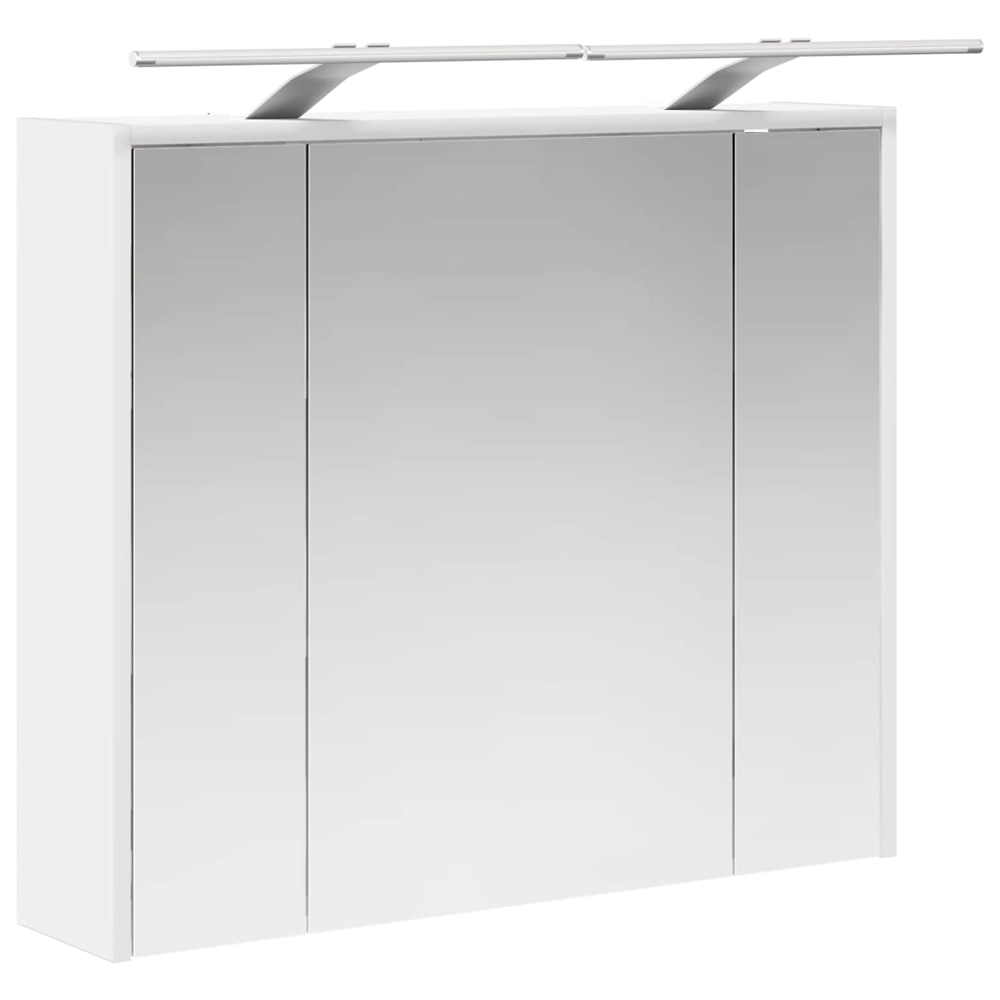 Bathroom Mirror Cabinet White 73.5 x 16 x 62.5 cm