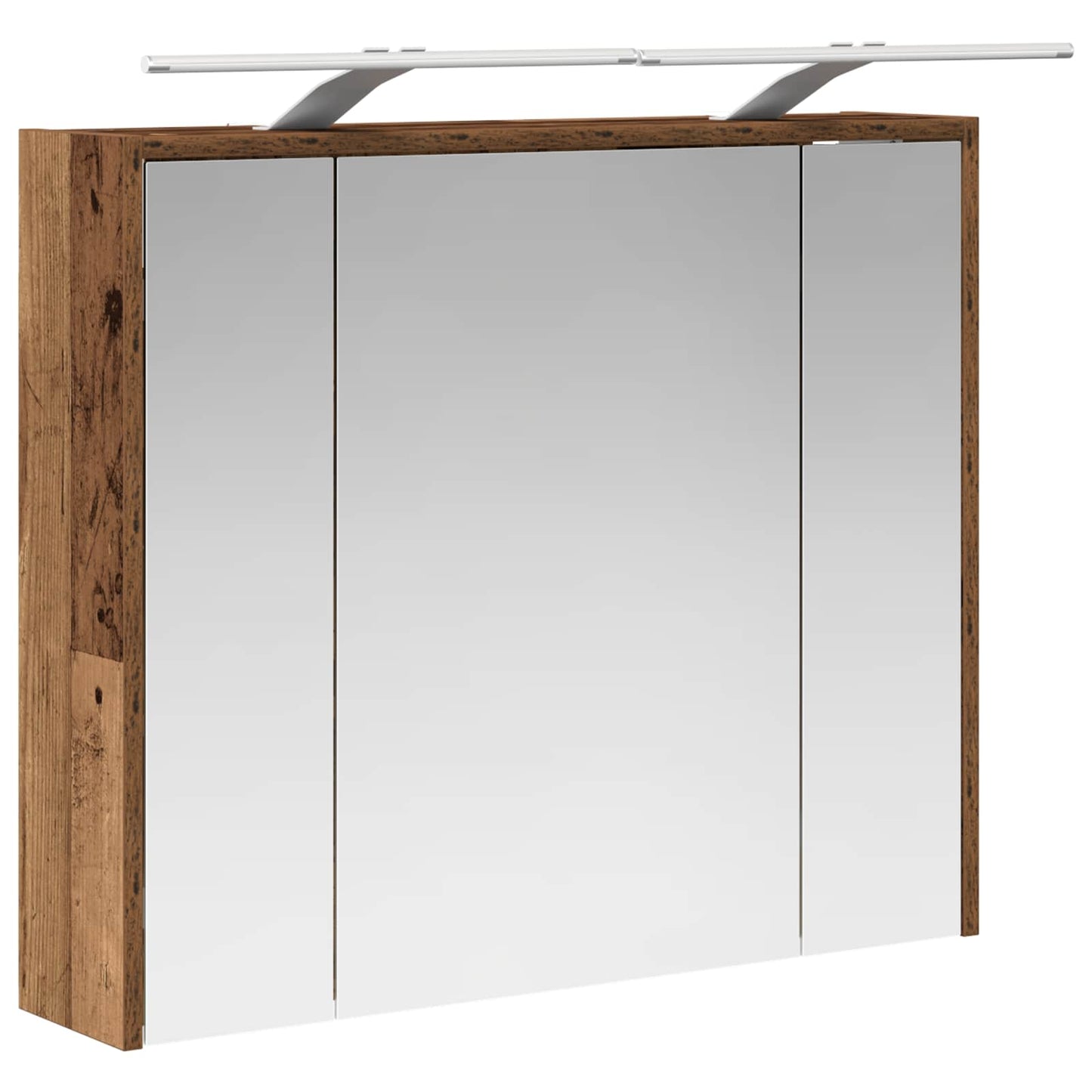 Bathroom Mirror Cabinet Old Wood 73.5 x 16 x 62.5 cm
