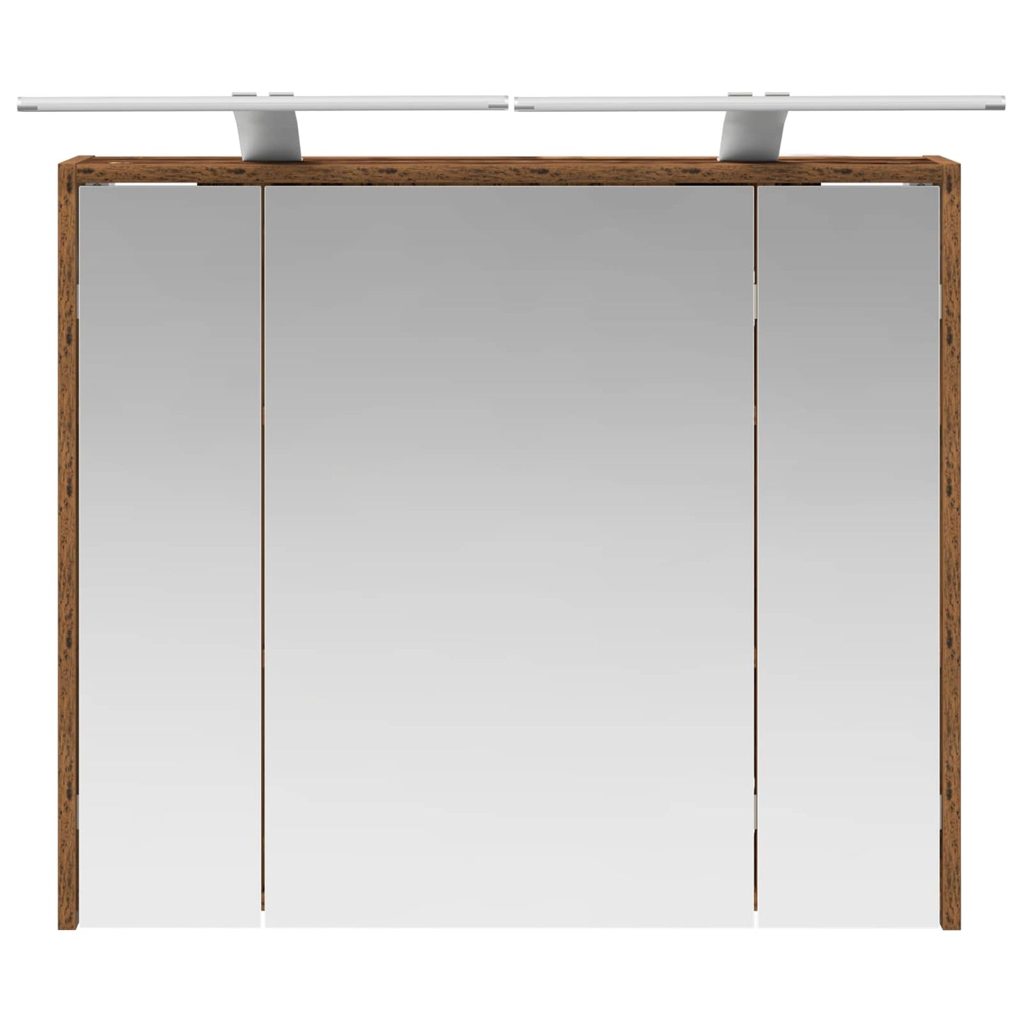 Bathroom Mirror Cabinet Old Wood 73.5 x 16 x 62.5 cm