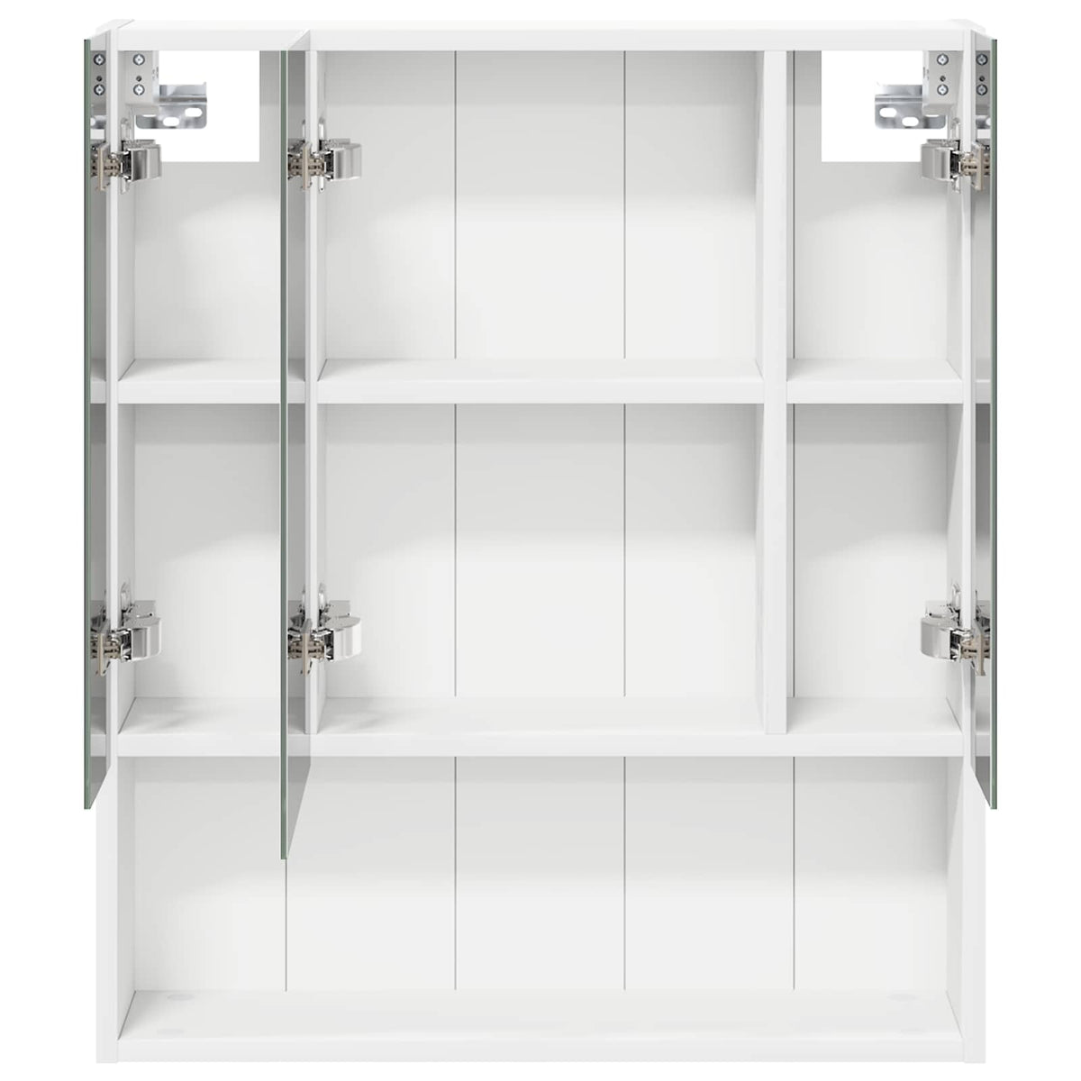Bathroom Mirror Cabinet White 60 x 14.5 x 70 cm Engineered wood
