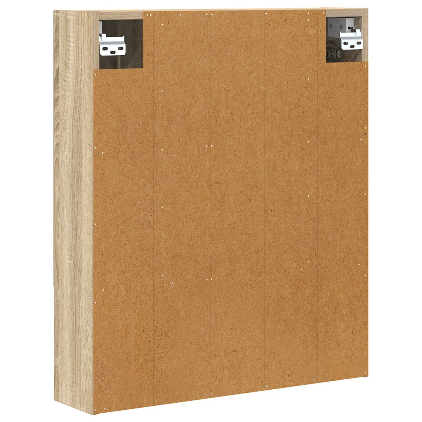 Bathroom Mirror Cabinet Sonoma Oak 60 x 14.5 x 70 cm