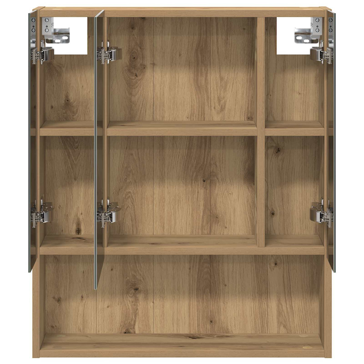 Bathroom Mirror Cabinet Artisan Oak 60 x 14.5 x 70 cm