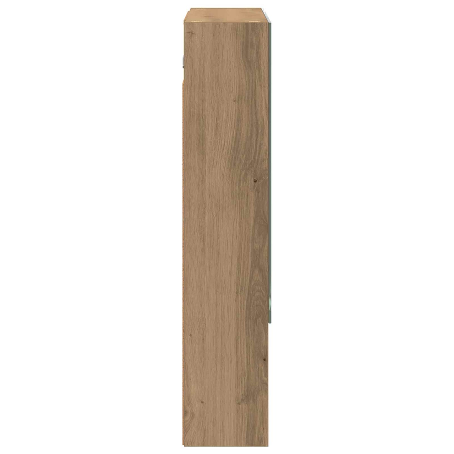 Bathroom Mirror Cabinet Artisian Oak 60 x 14.5 x 70 cm