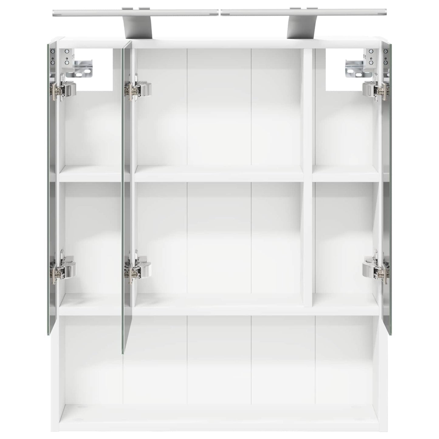 Bathroom Mirror Cabinet White 60 x 14.5 x 70 cm Engineered wood