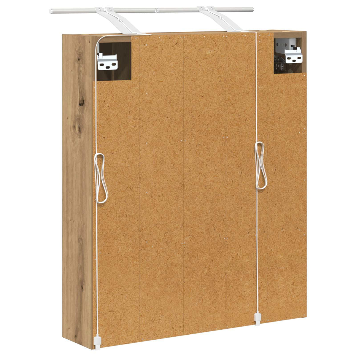 Bathroom Mirror Cabinet Artisian Oak 60 x 14.5 x 70 cm