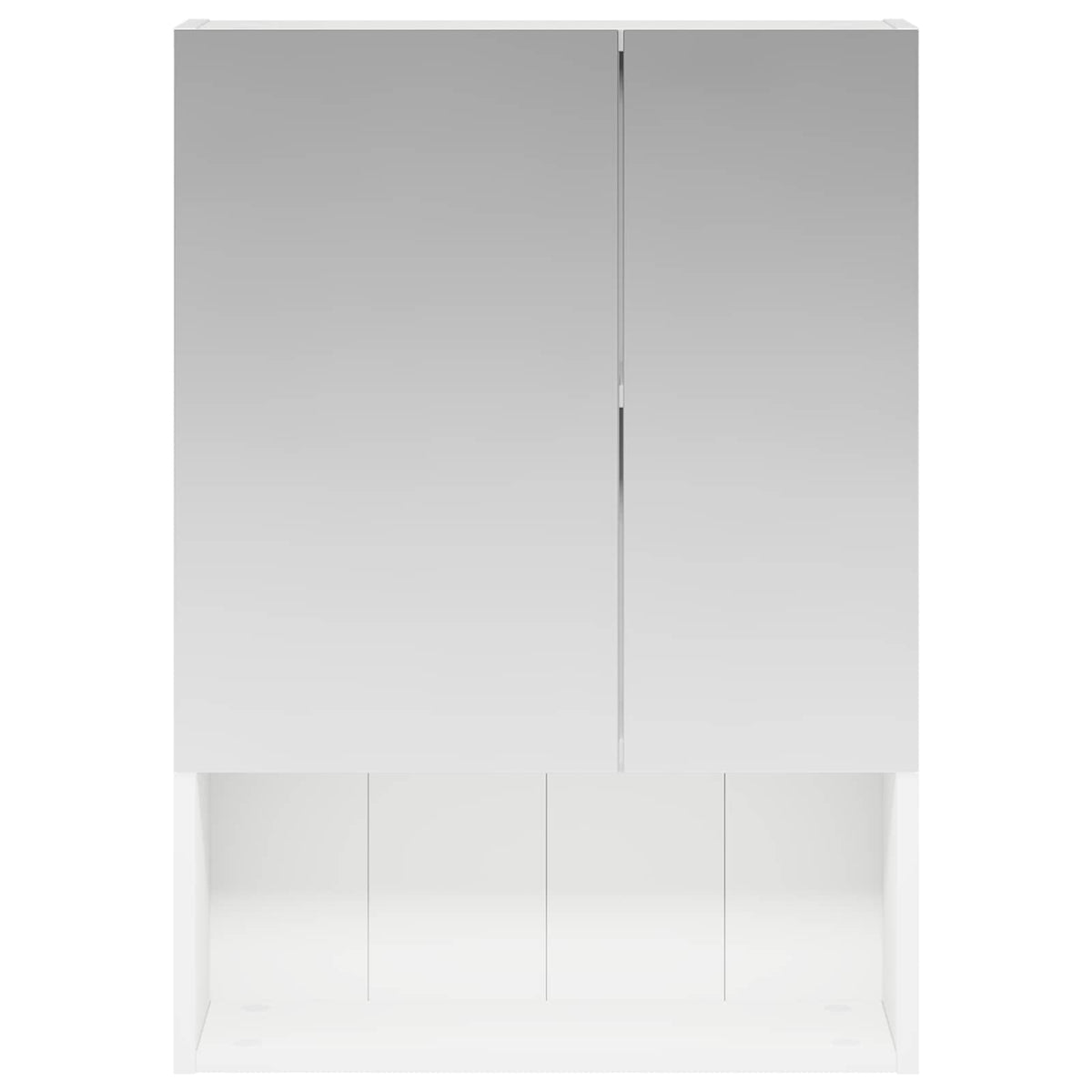Bathroom Mirror Cabinet White 50 x 14.5 x 70 cm Engineered wood
