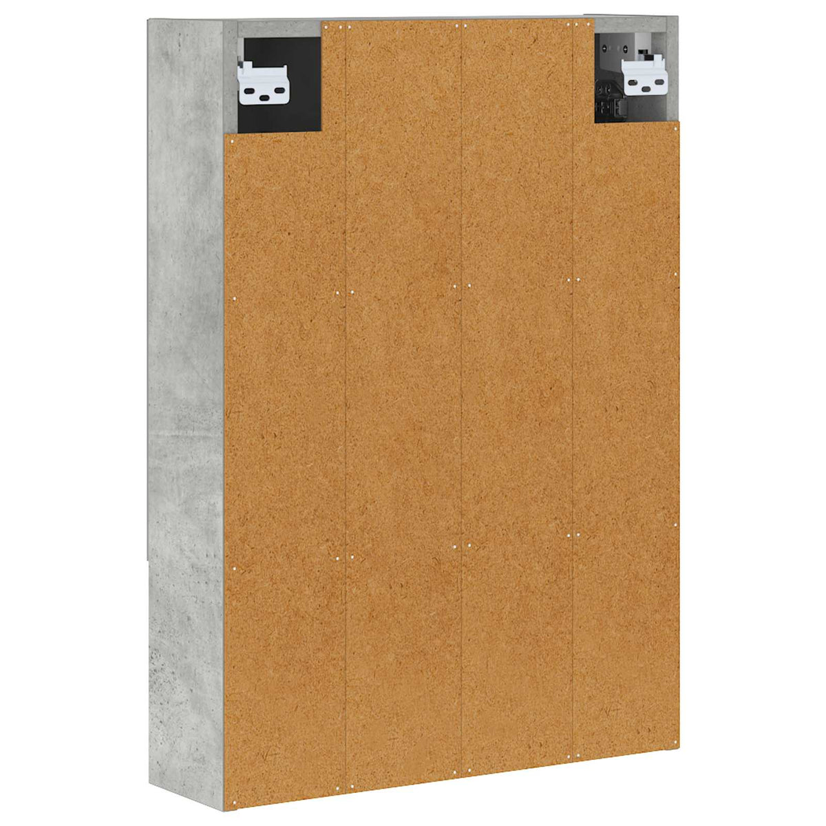 Bathroom Mirror Cabinet Concrete Grey 50 x 14.5 x 70 cm