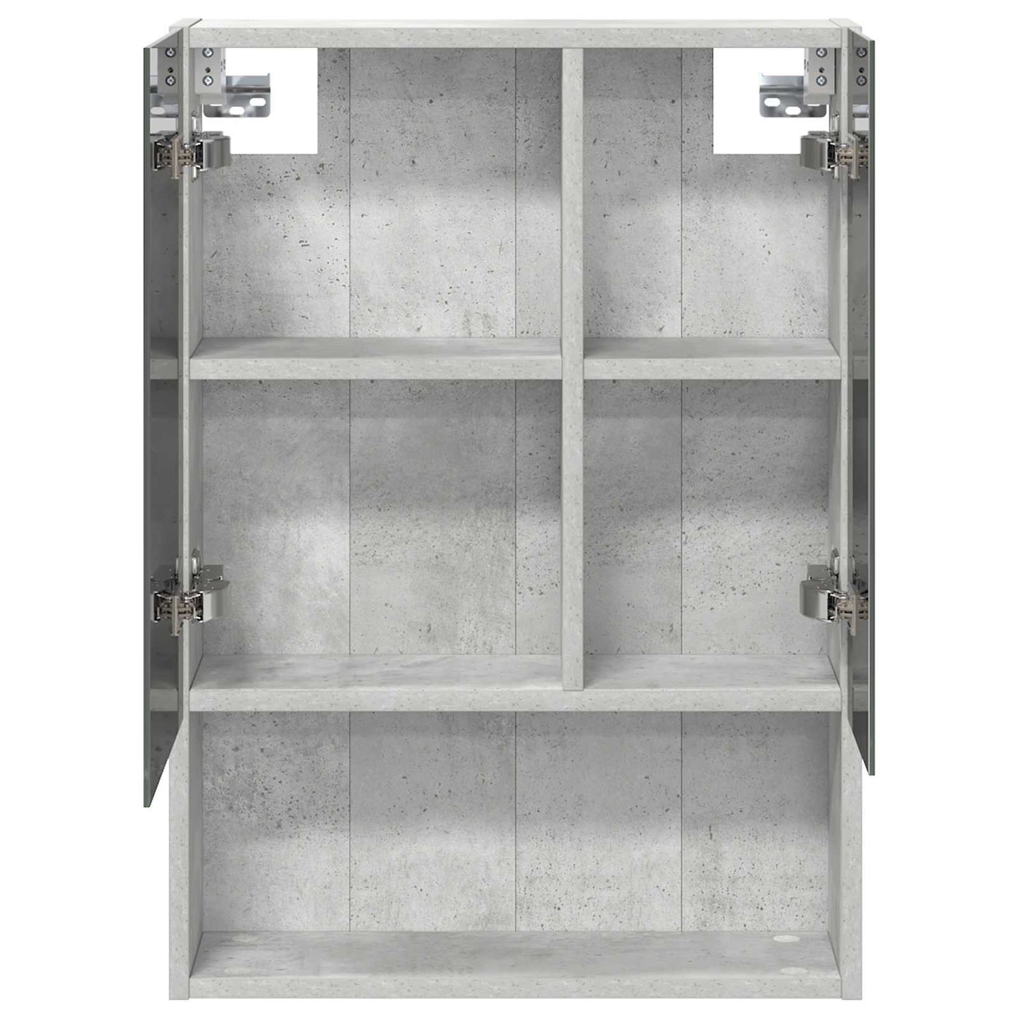 Bathroom Mirror Cabinet Concrete Grey 50 x 14.5 x 70 cm