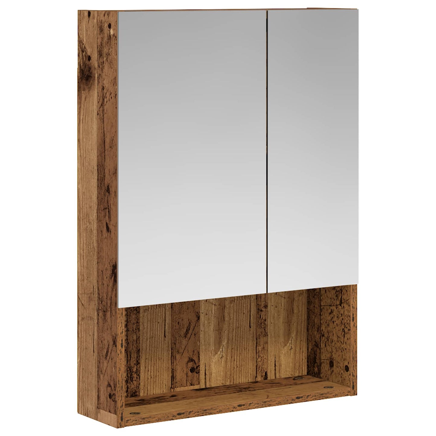 Bathroom Mirror Cabinet Old Wood 50 x 14.5 x 70 cm