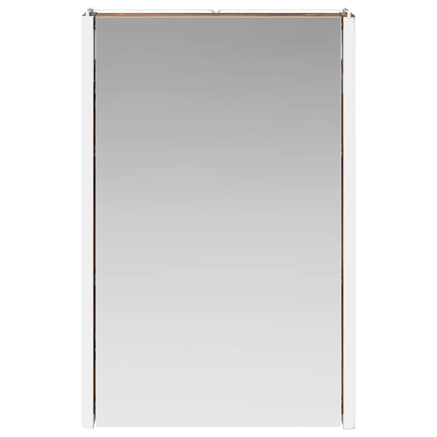 Bathroom Mirror Cabinet Smoked Oak 33 x 11.5 x 50 cm