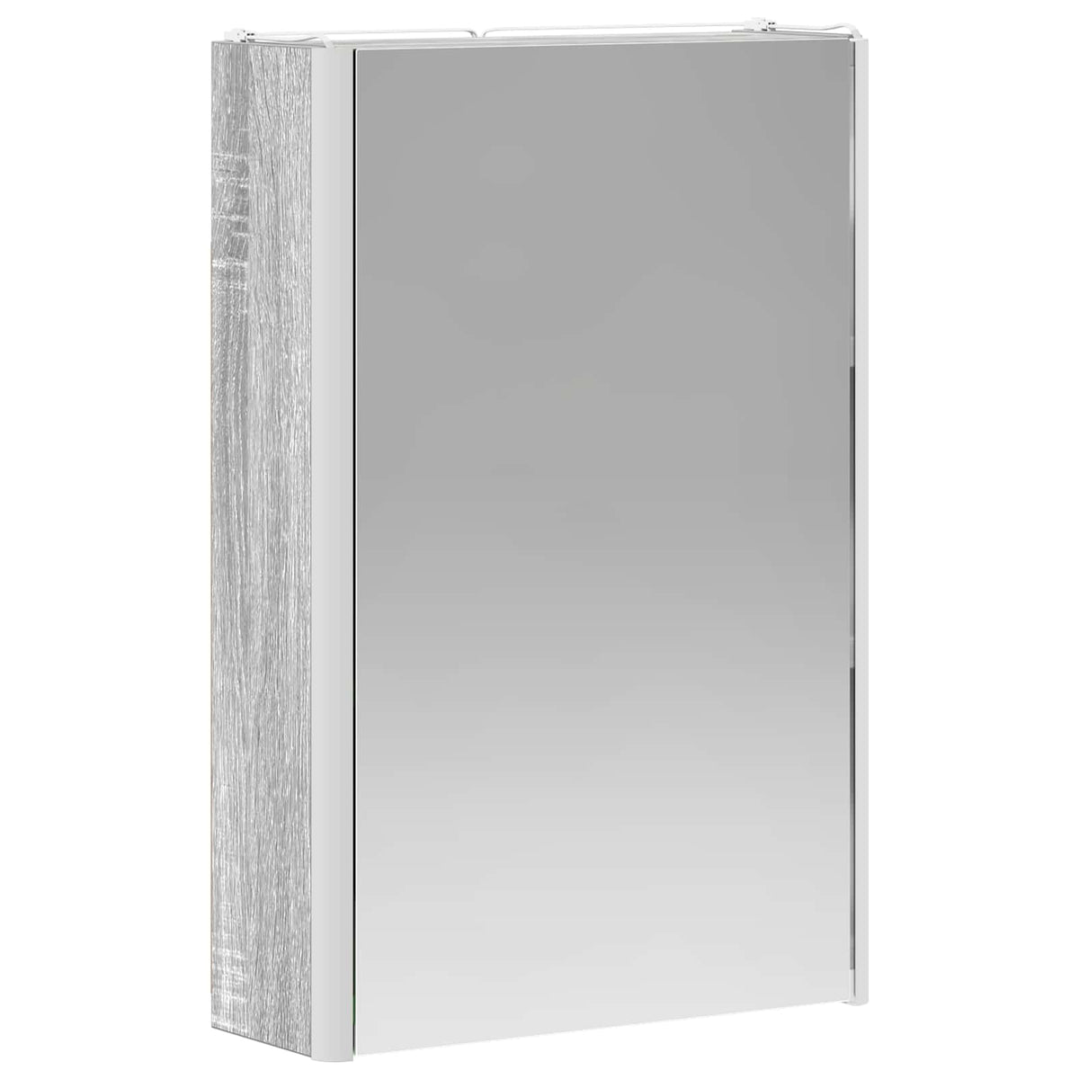 Bathroom Mirror Cabinet Grey Sonoma 33 x 11.5 x 50 cm