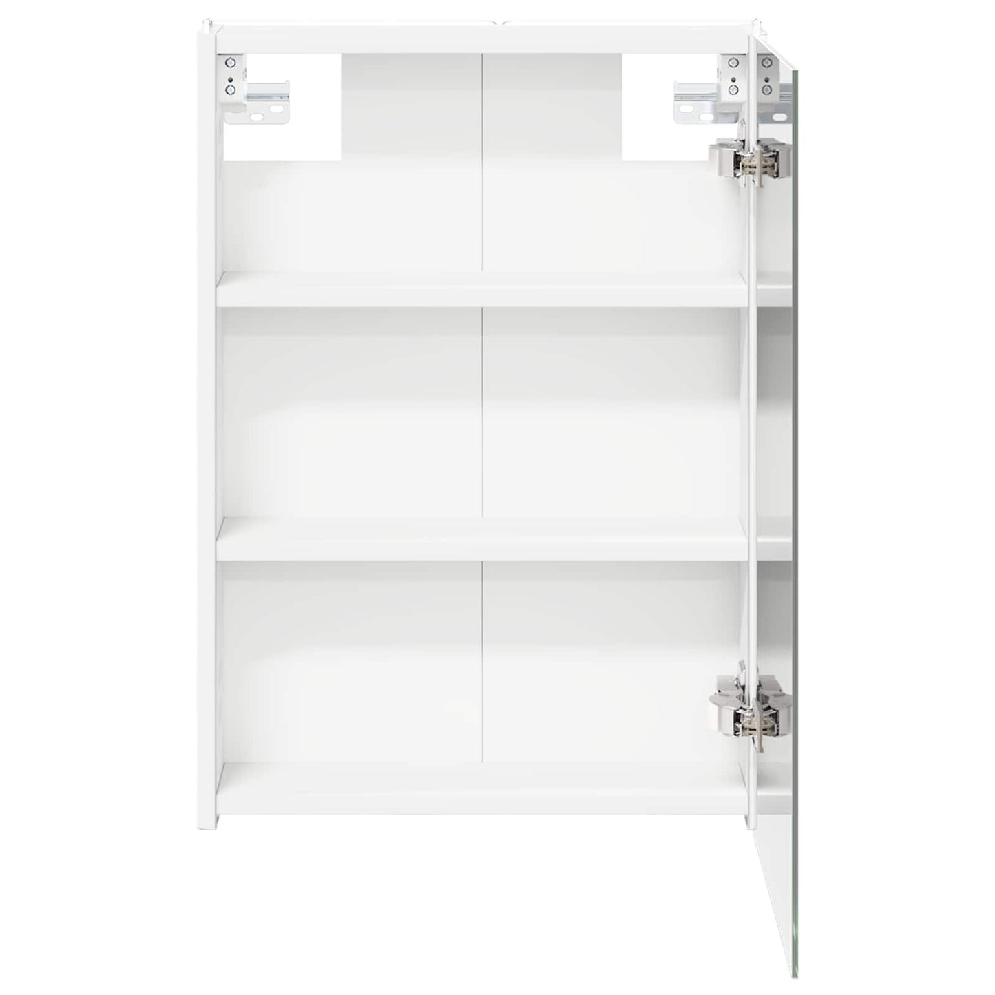 Bathroom Mirror Cabinet White 43 x 11.5 x 60.5 cm