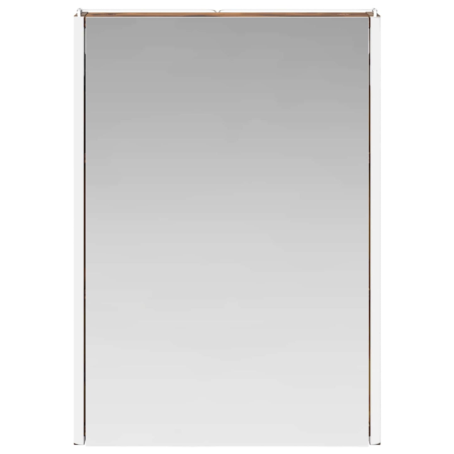 Bathroom Mirror Cabinet Smoked Oak 43 x 11.5 x 60.5 cm