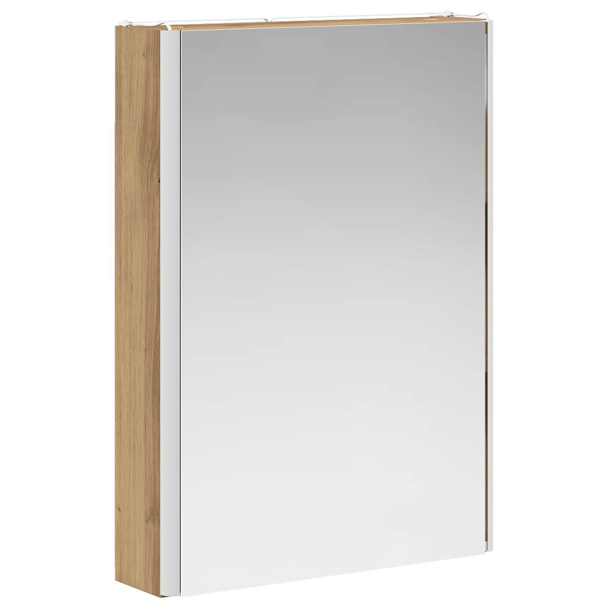 Bathroom Mirror Cabinet Artisian Oak 43 x 11.5 x 60.5 cm