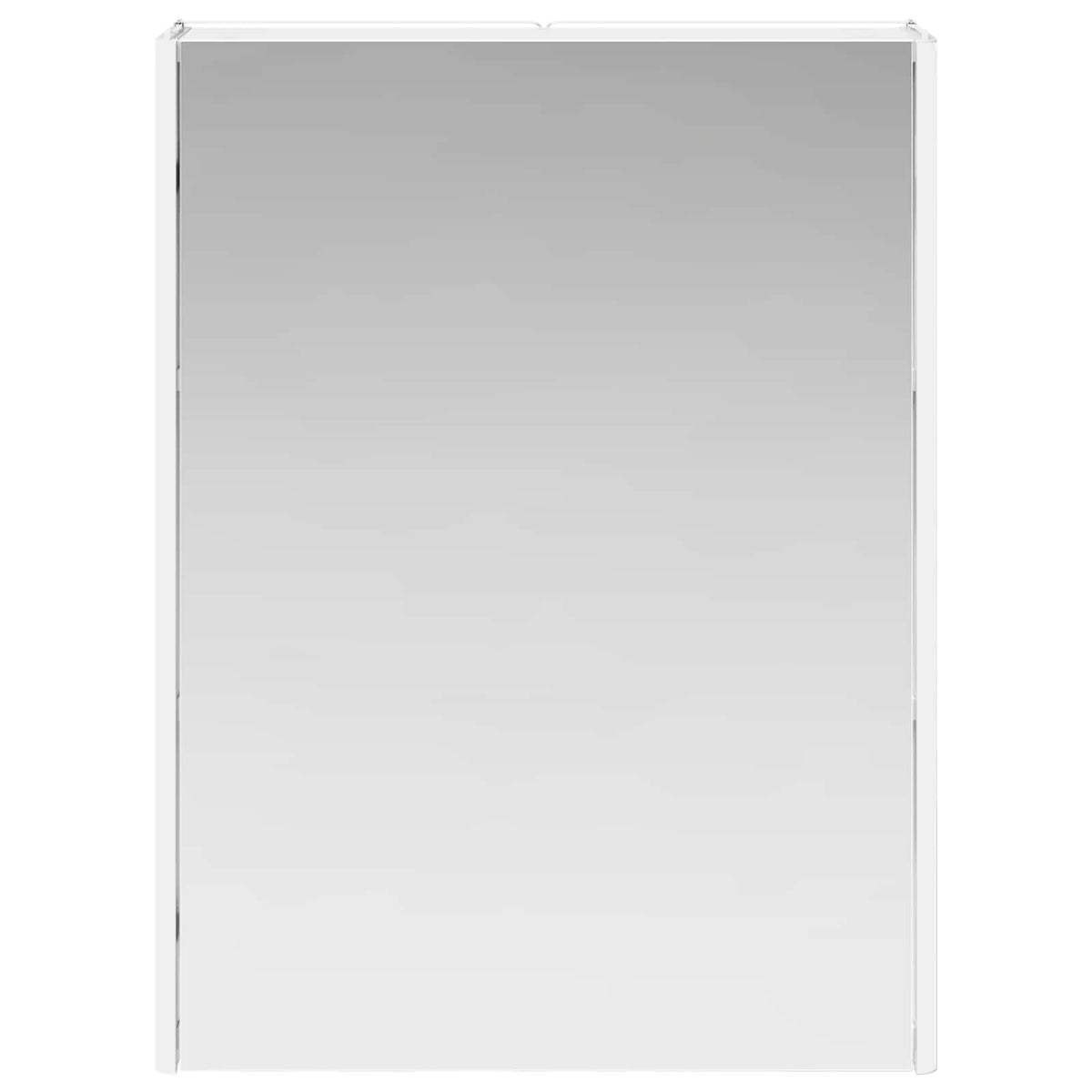 Bathroom Mirror Cabinet White 53.5 x 15.5 x 70 cm