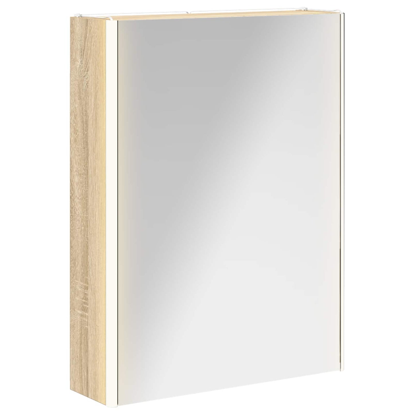Bathroom Mirror Cabinet Sonoma Oak 53.5 x 15.5 x 70 cm
