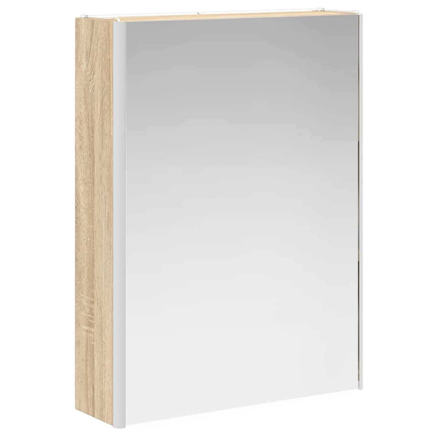 Bathroom Mirror Cabinet Sonoma Oak 53.5 x 15.5 x 70 cm