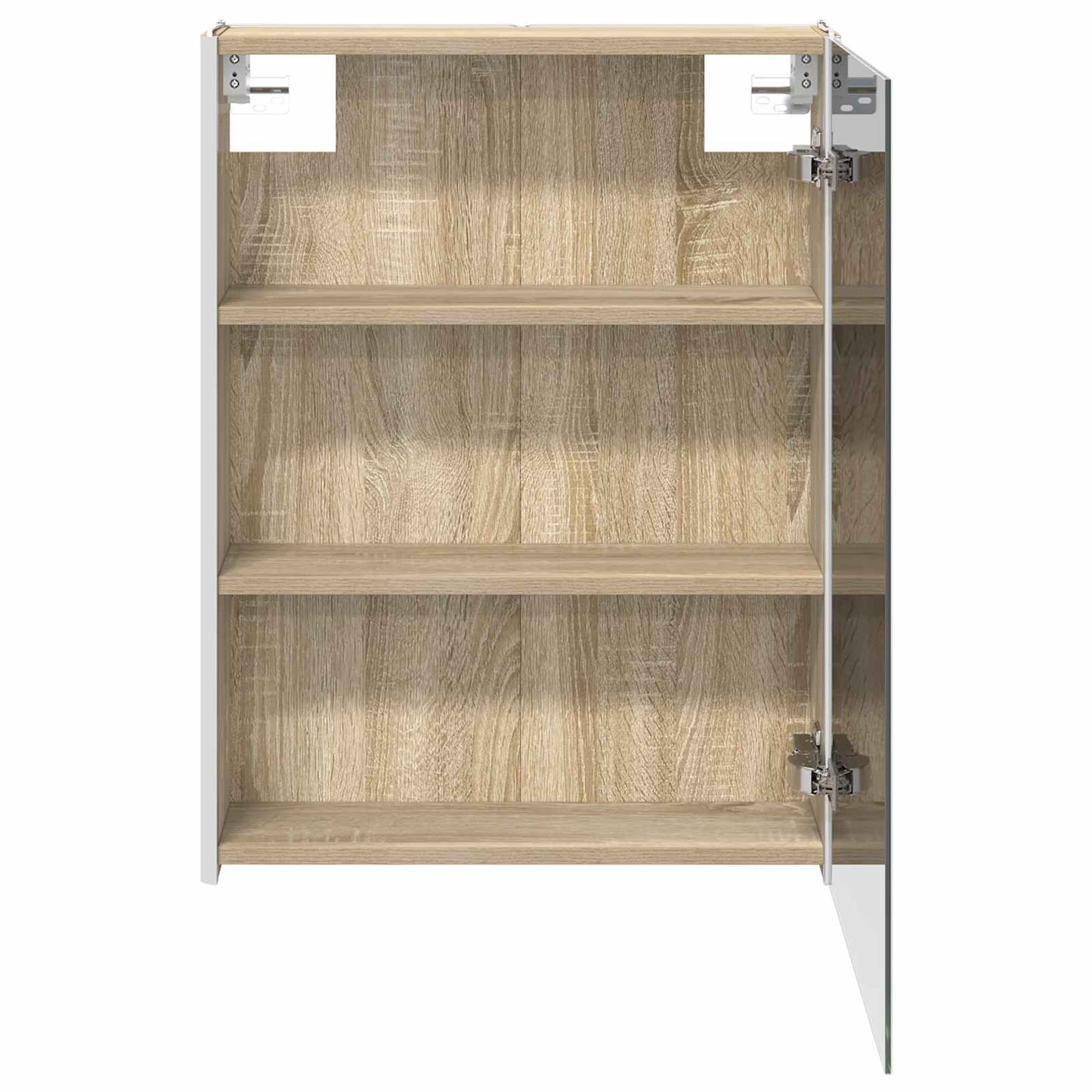 Bathroom Mirror Cabinet Sonoma Oak 53.5 x 15.5 x 70 cm