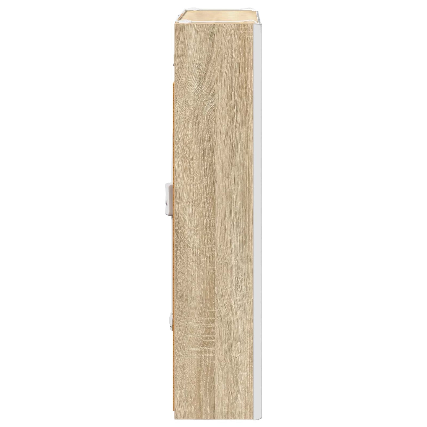 Bathroom Mirror Cabinet Sonoma Oak 53.5 x 15.5 x 70 cm