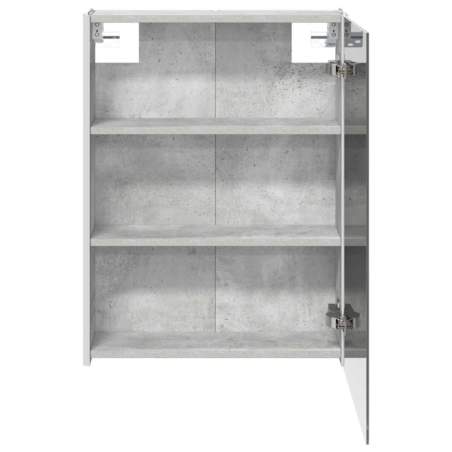 Bathroom Mirror Cabinet Concrete Grey 53.5 x 15.5 x 70 cm